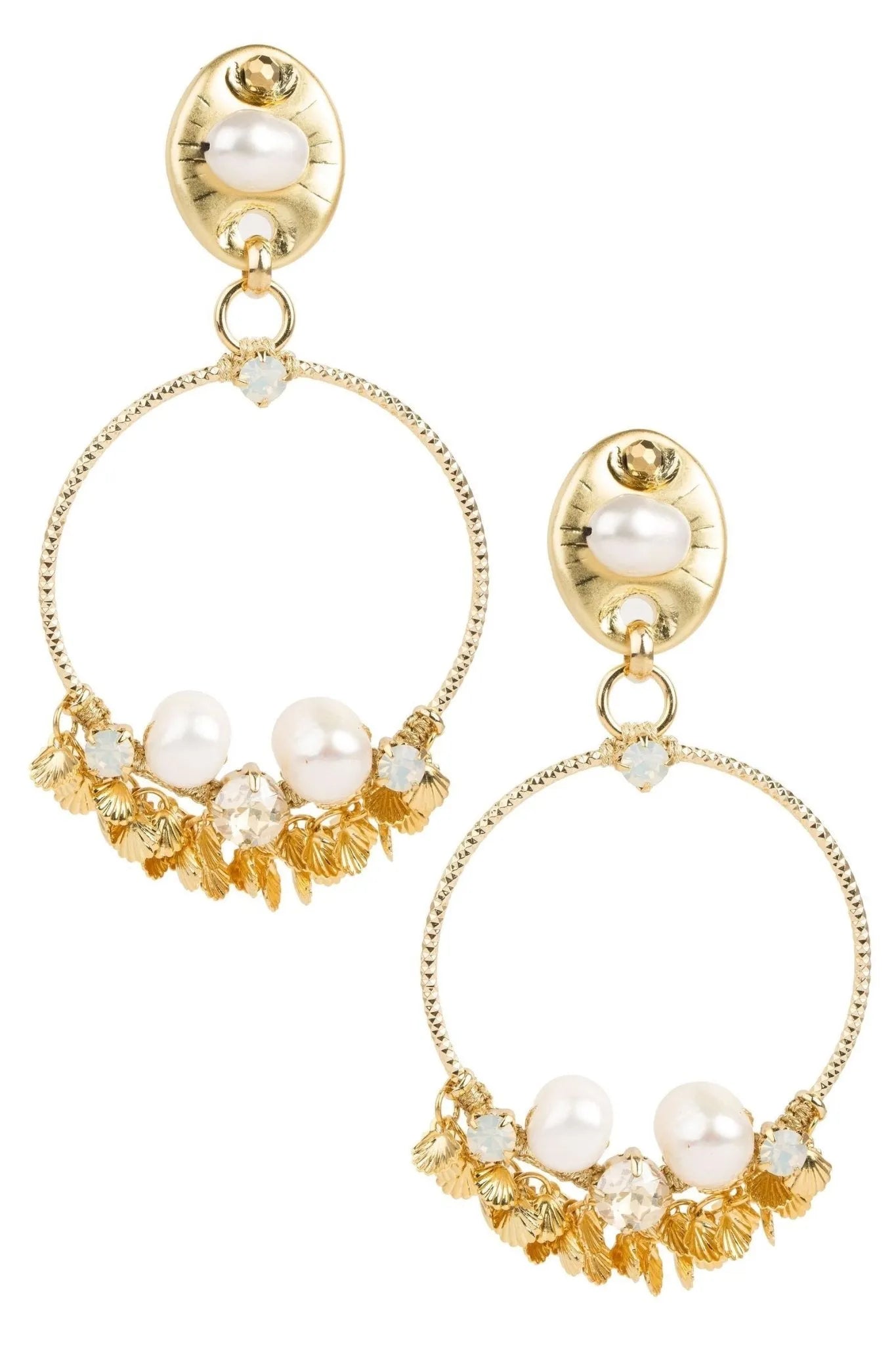 Sapana Earrings for Women - Elegant Boho Dangle Earrings with Beads | Perfect for Parties, Weddings & Everyday Wear