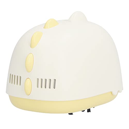 Portable Mini Desk Vacuum Cleaner - Compact & Powerful for School, Office, Home - Ideal for Students, Professionals (Yellow) | Perfect for Cleaning Keyboards, Crumbs, Small Debris on Desktops & Workspaces