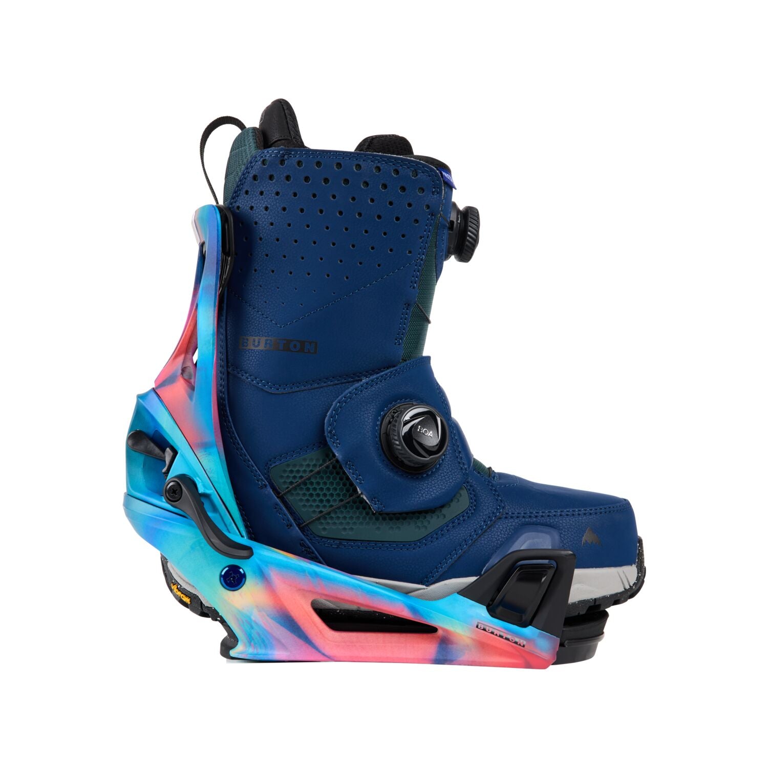 Burton Genesis Step On Snowboard Bindings 2025 - Lightweight & Responsive Snowboard Bindings for Men & Women - Perfect for All-Mountain Riding & Freestyle Snowboarding