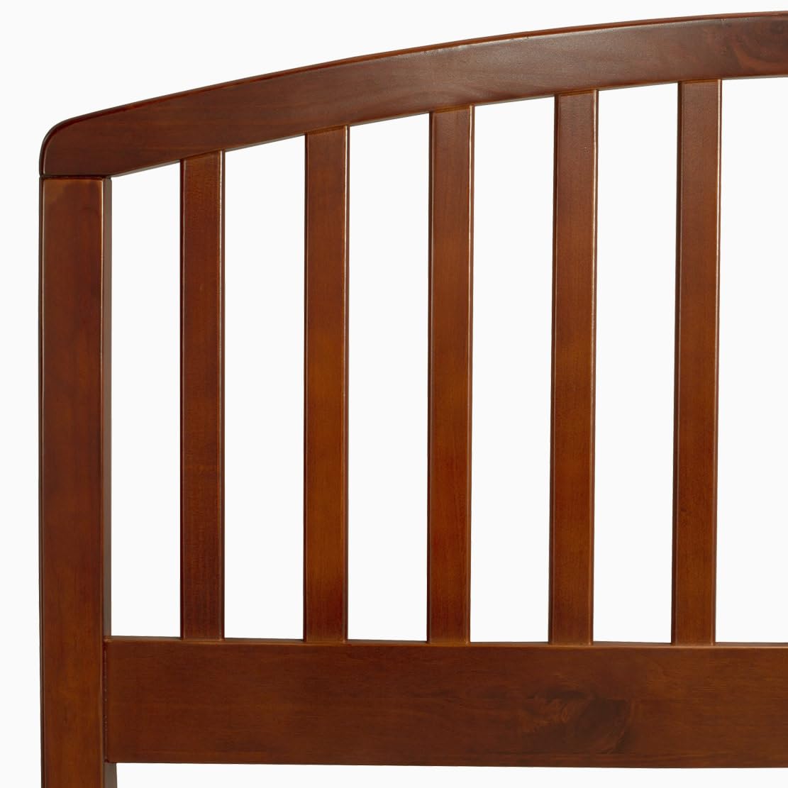Hillsdale Furniture Carolina Full/Queen Size Headboard with Rails in Cherry Finish - Perfect for Bedroom Makeover and Home Decor