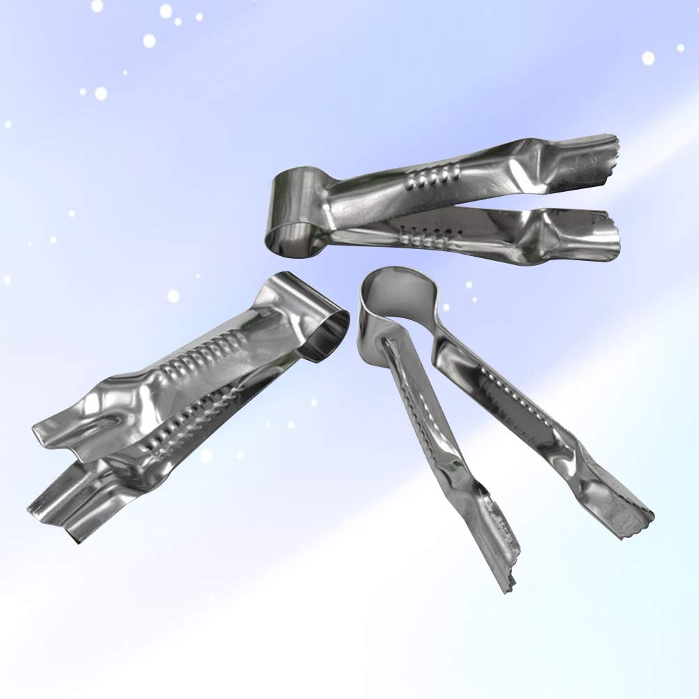 3 Pcs Stainless Steel Chocolate Cake Lace Clips - Fondant Clamps, Cookie Molds & Face Scraper Tools for Cake Decorating - Perfect for Holiday Baking, Wedding Cakes & DIY Dessert Crafts