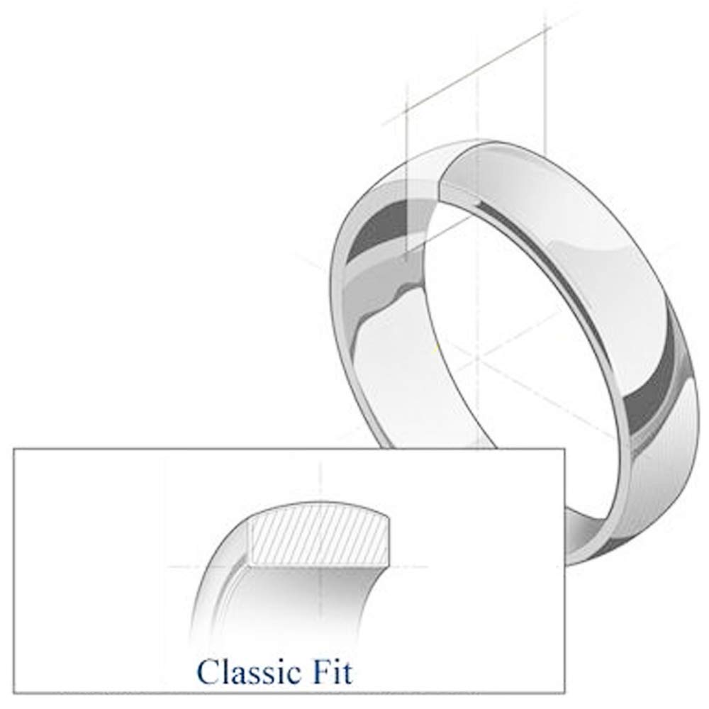 14k Solid Gold Wedding Bands for Couples - Wellingsale