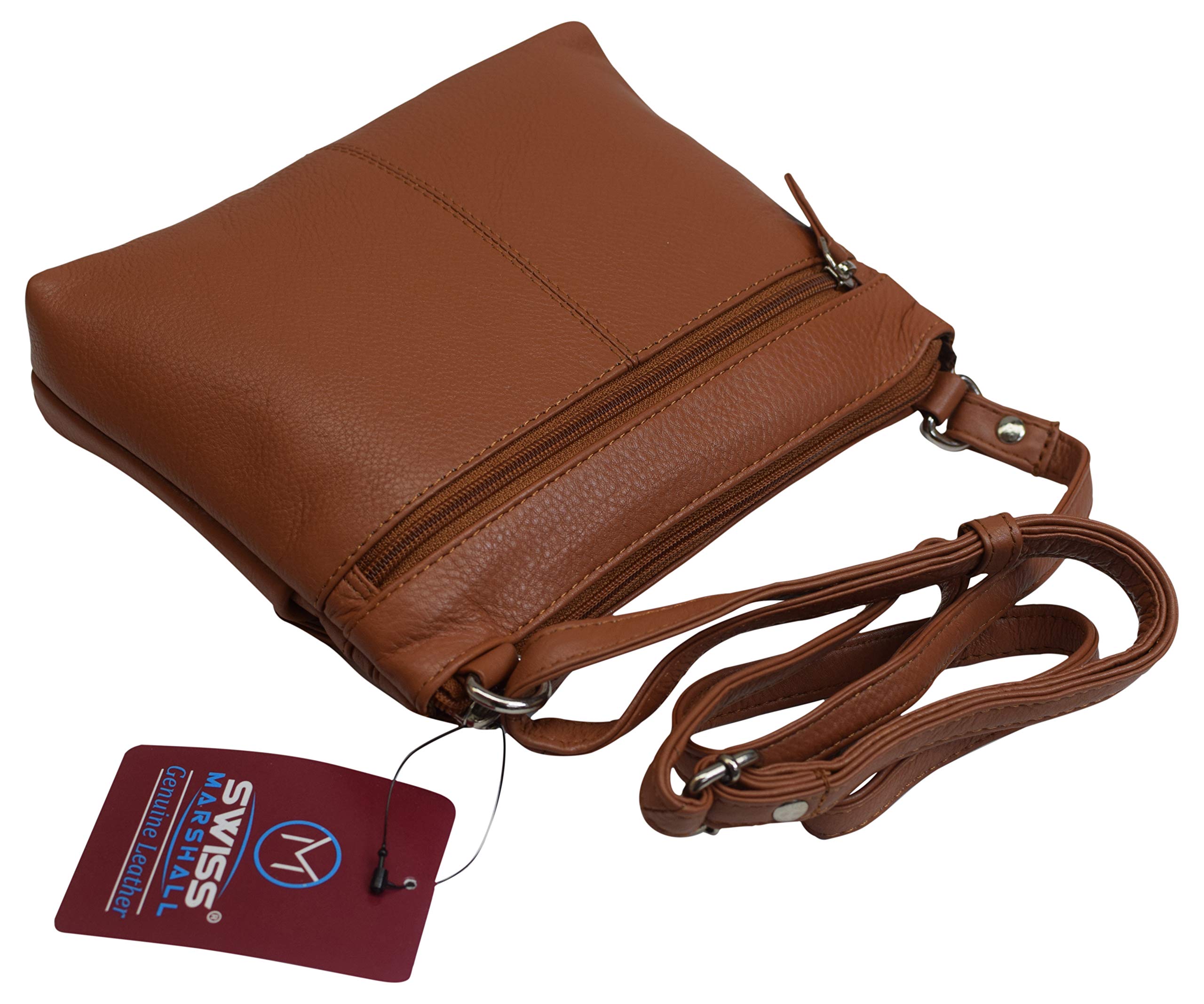 Premium Women's Leather Crossbody Shoulder Bag - Luxury Handbag Purse for Ladies - Perfect for Work, Travel & Everyday Use