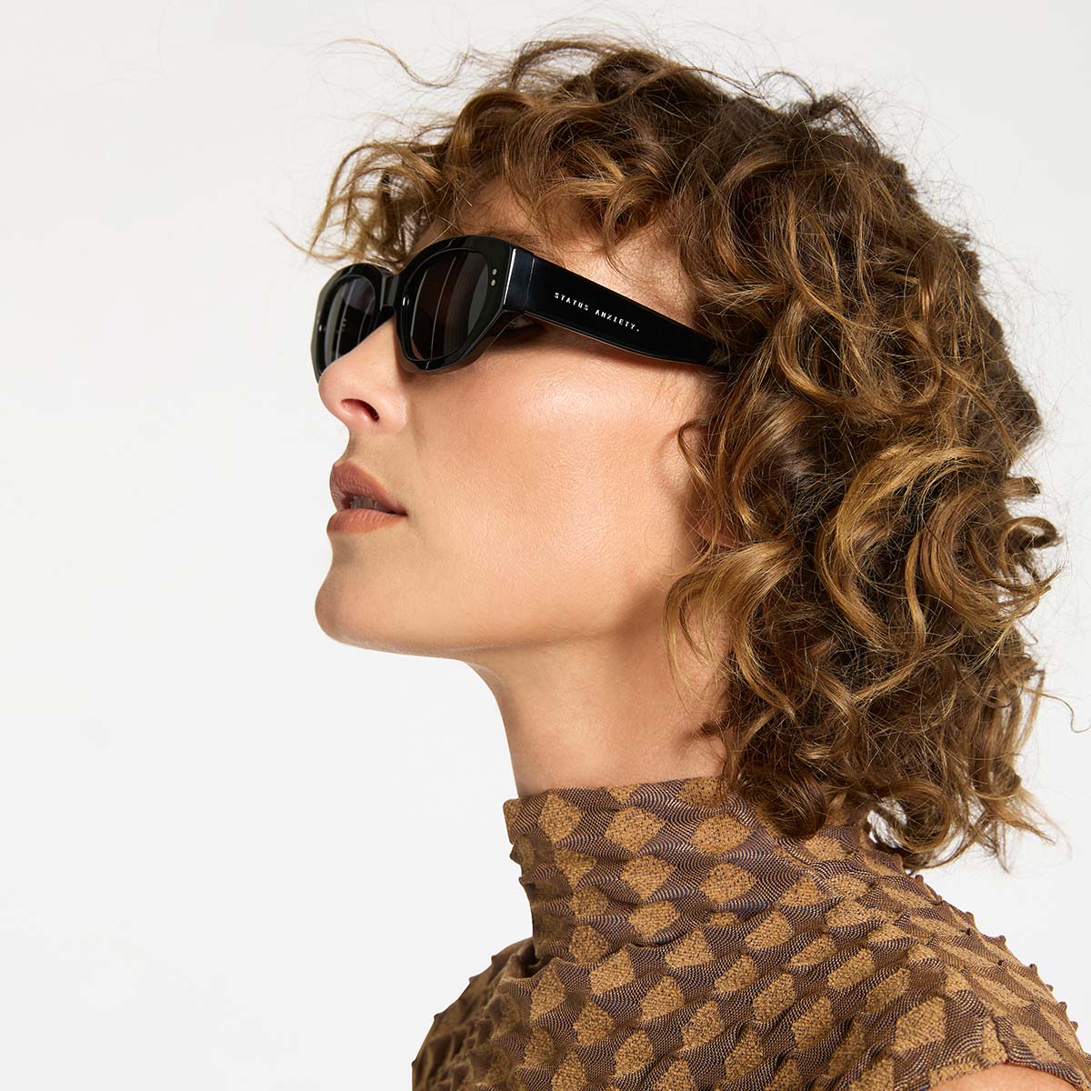 Luna Black Polarized Sunglasses for Women & Men - UV Protection, Fashionable & Lightweight - Perfect for Driving, Beach, and Outdoor Activities