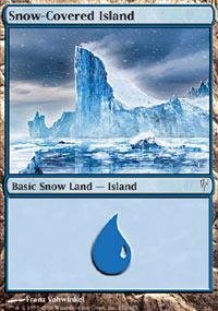 Magic: the Gathering Snow-Covered Island Card - Coldsnap Expansion for MTG Deck Building & Winter-Themed Gameplay
