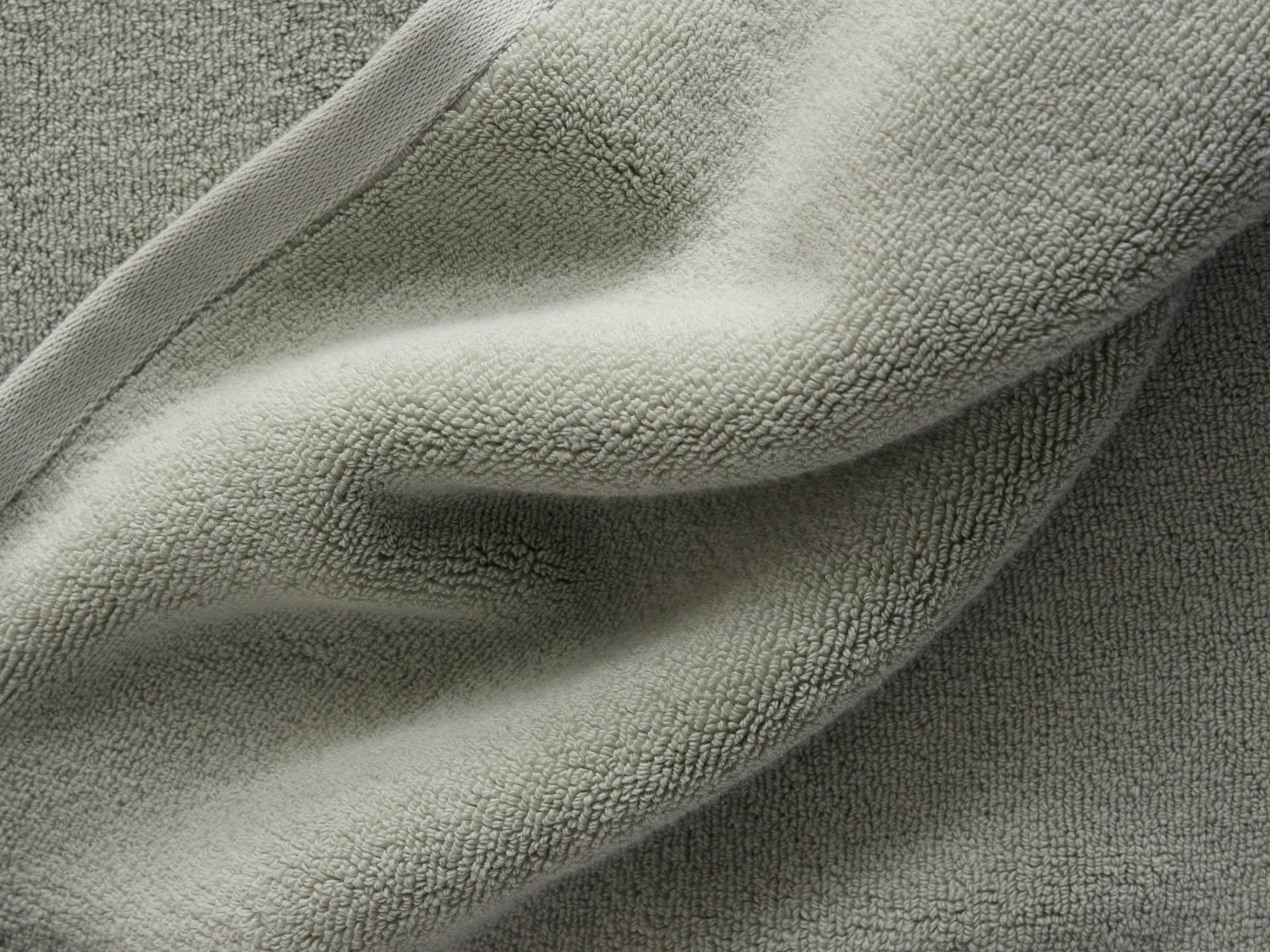 Organic Plush Bath Towel Set - 6+6 Ultra Soft & Absorbent Sage Green Towels for Spa, Bathroom & Luxury Home Use