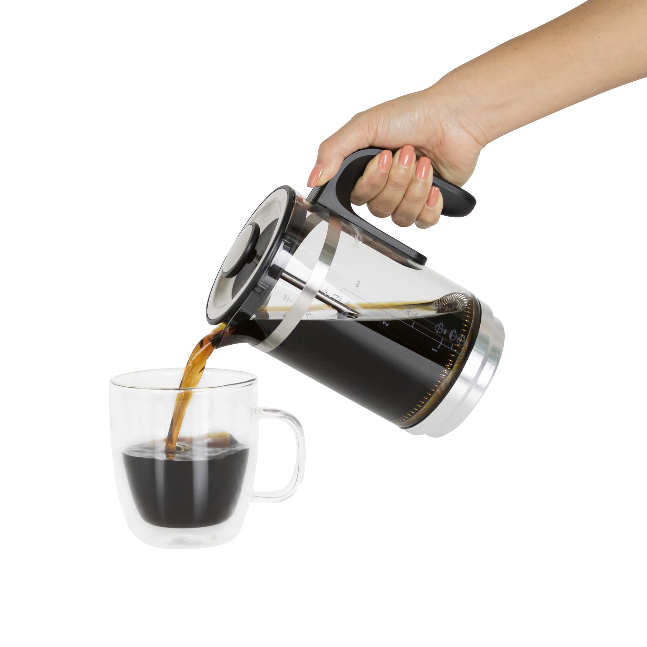 KALORIK Bartista Beverage Maker - Electric Coffee & Tea Machine for Home & Office - Perfect for Espresso, Cappuccino & Hot Chocolate - Compact & Easy to Use