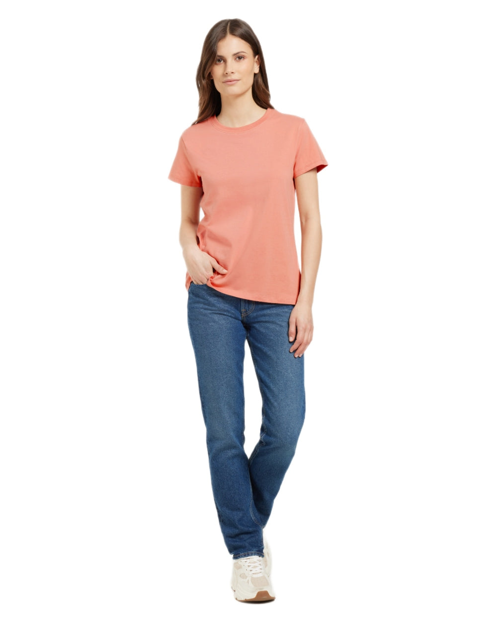Didriksons Women's Ingaro Short Sleeve T-Shirt - Soft Cotton Casual Tee for Everyday Wear, Outdoor Activities & Layering