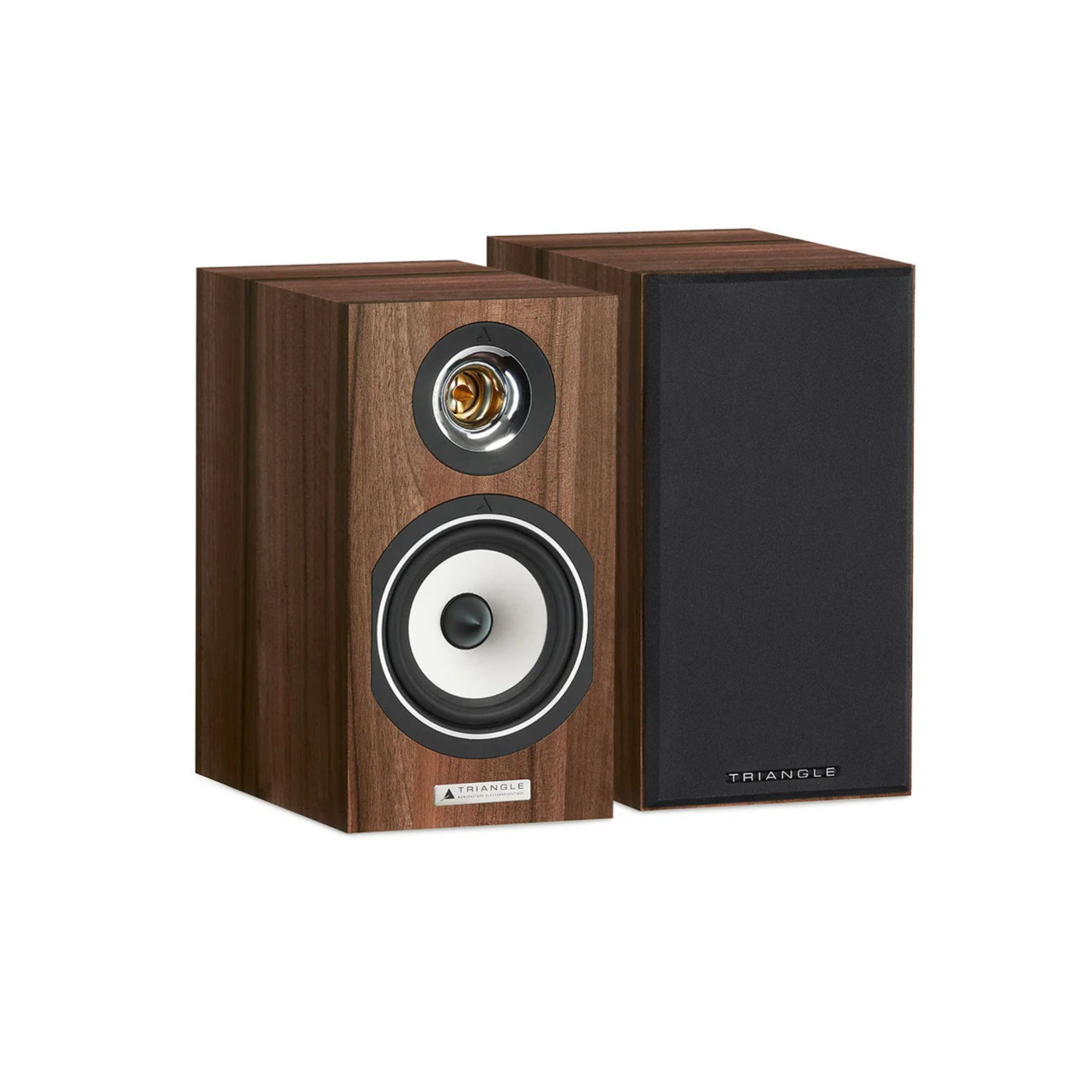 Triangle Titus Esprit EZ Bookshelf Speakers (Pair) - High-Fidelity Stereo Sound for Home Theater, Music Listening & Gaming Setup