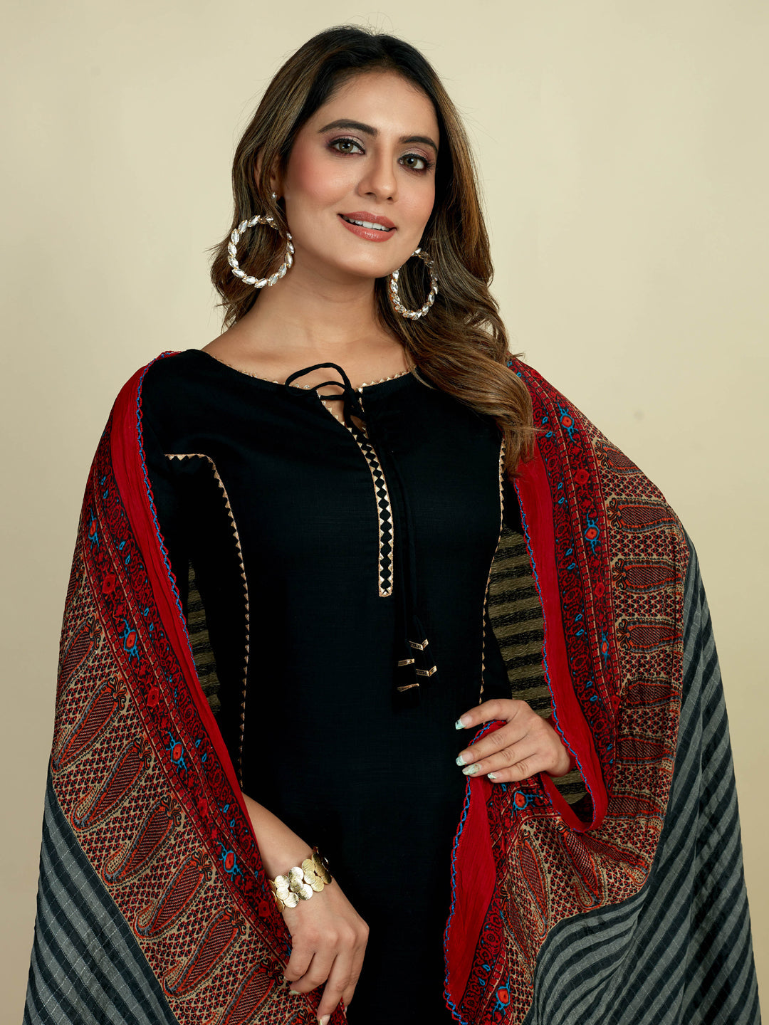 Stylish Black Designer Pant Suit with Elegant Embroidery - Perfect for Weddings, Parties & Formal Events
