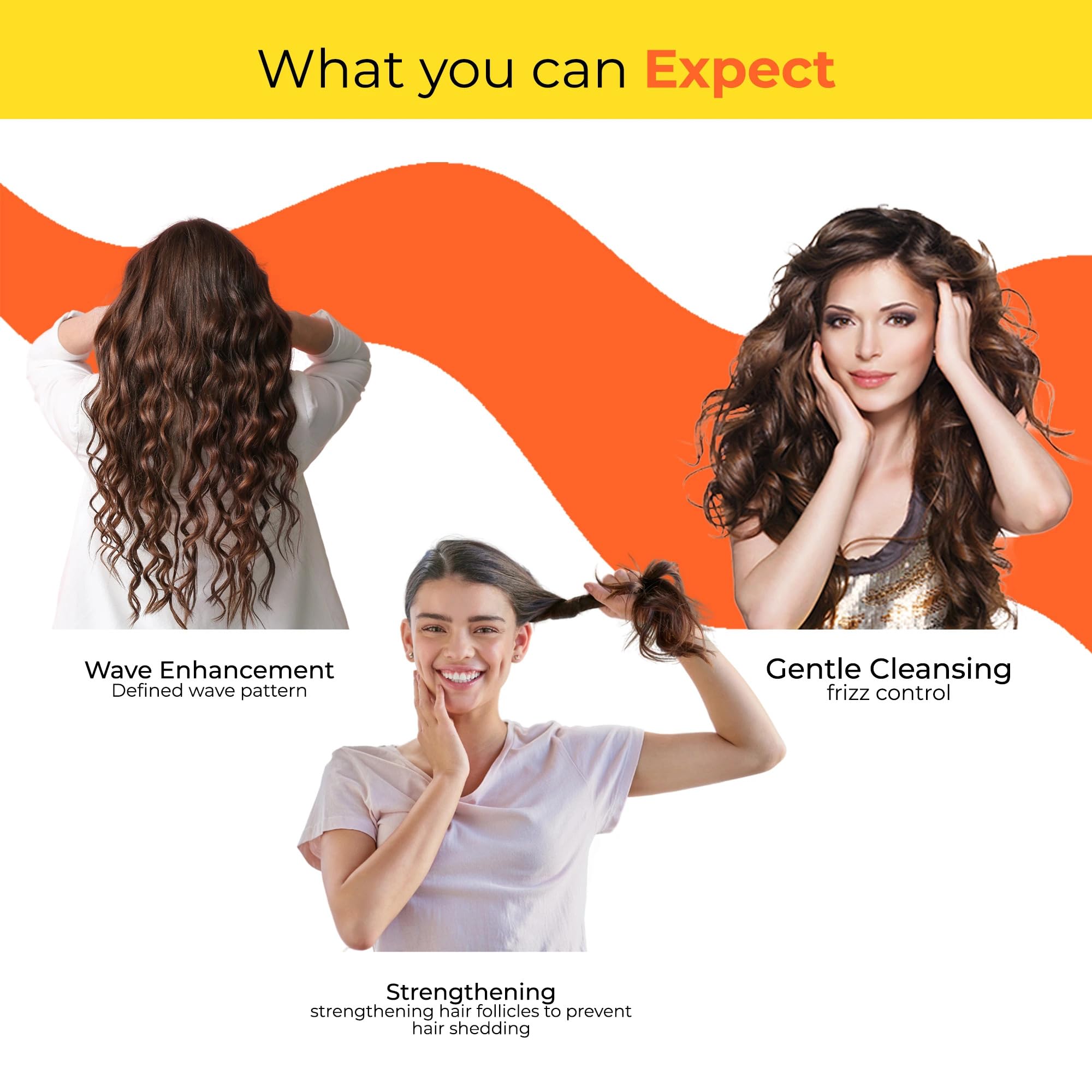 **Curlvana Hydrating Wavy Hair Conditioner for Curly Hair - Frizz Control, Volume & Shine | Wave Enhancement for 2A 2B 2C Curls | Men & Women | 150ml | Perfect for Daily Use & Salon Styling**