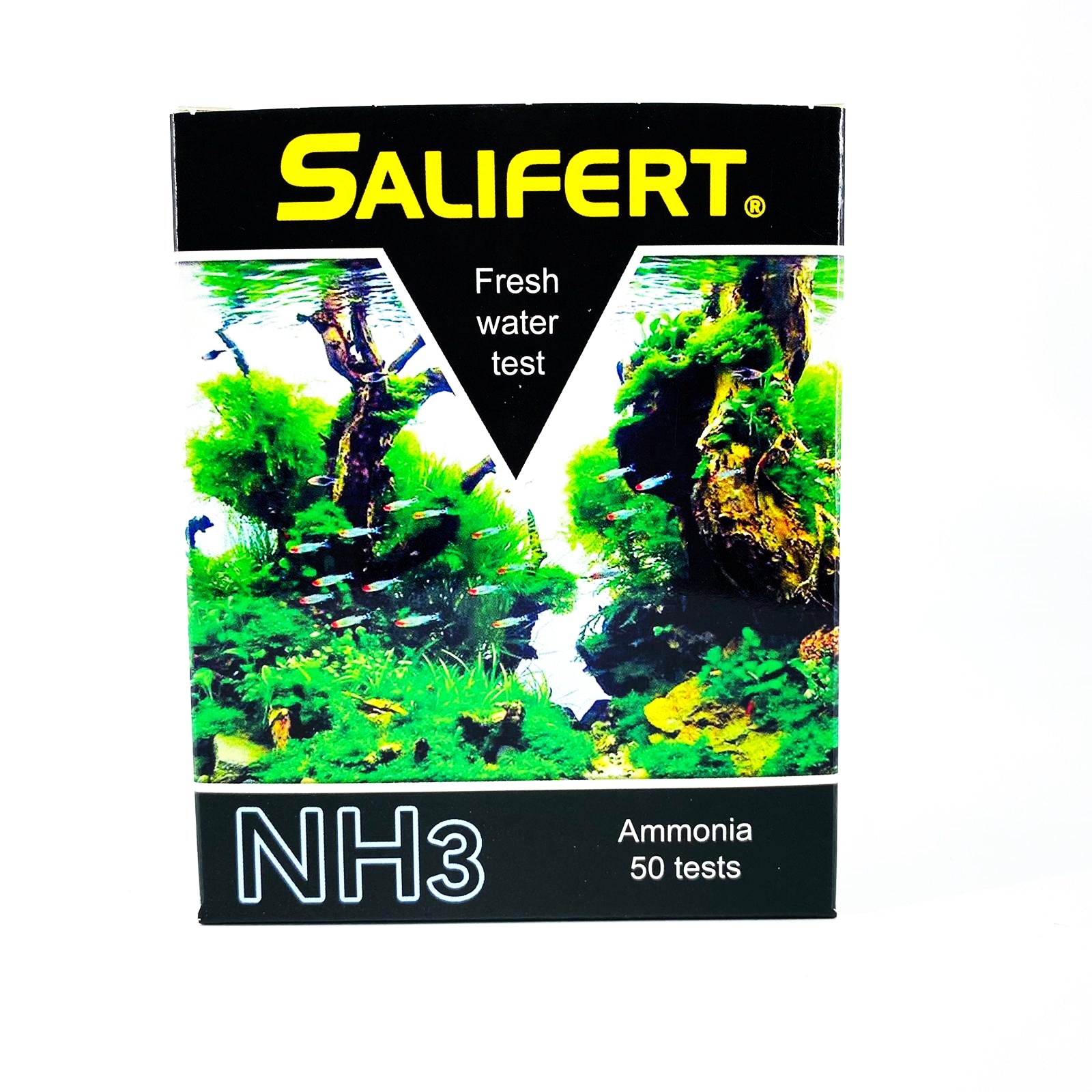 SALIFERT Ammonia Test Kit for Freshwater Aquariums - Accurate NH4 Testing for Fish Tanks & Ponds - Monitor Water Quality for Healthy Fish