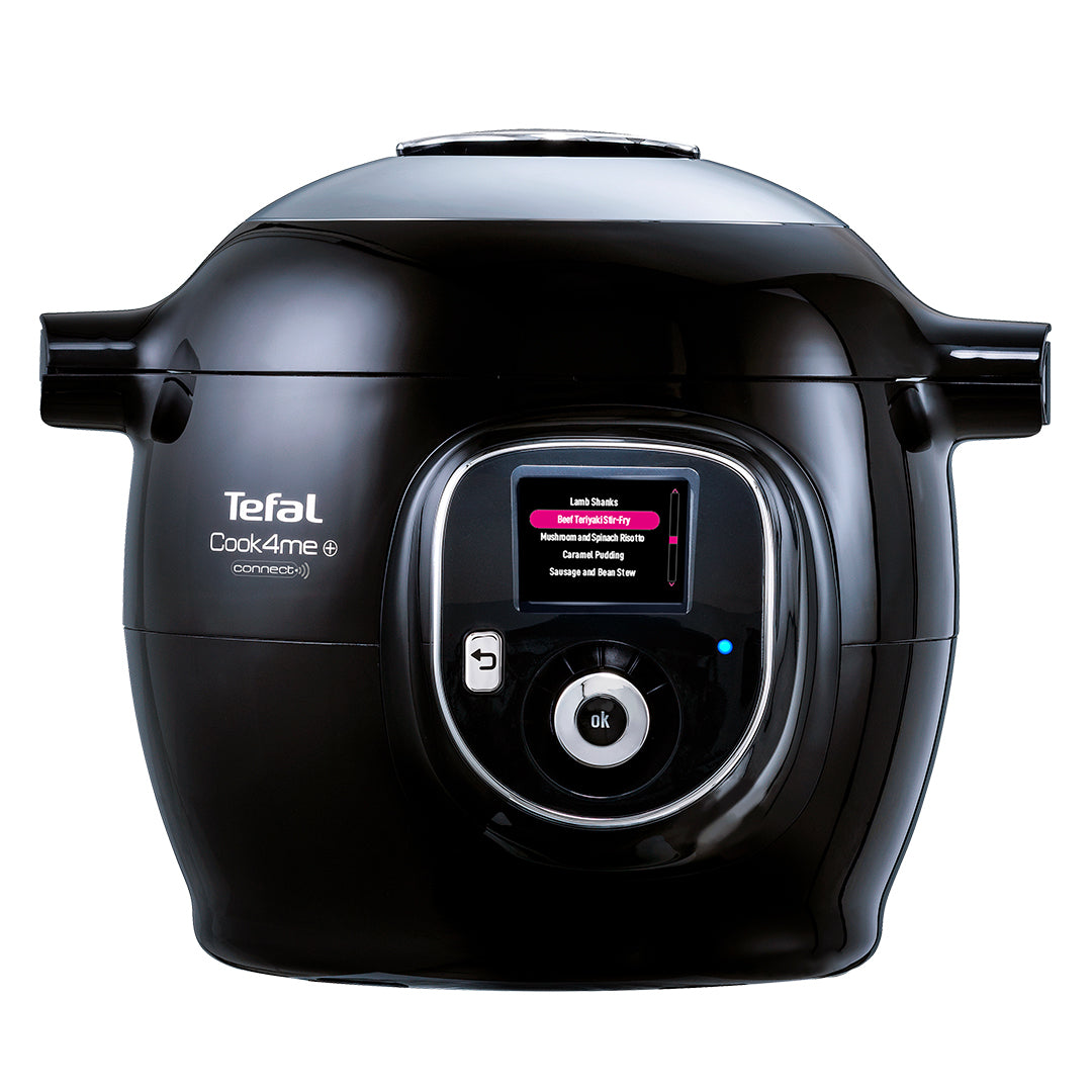 Tefal Cook4me+ Connect CY8558 Smart Multicooker & Pressure Cooker - User Manual & FAQs - Perfect for Quick Meals, Meal Prep & Healthy Cooking