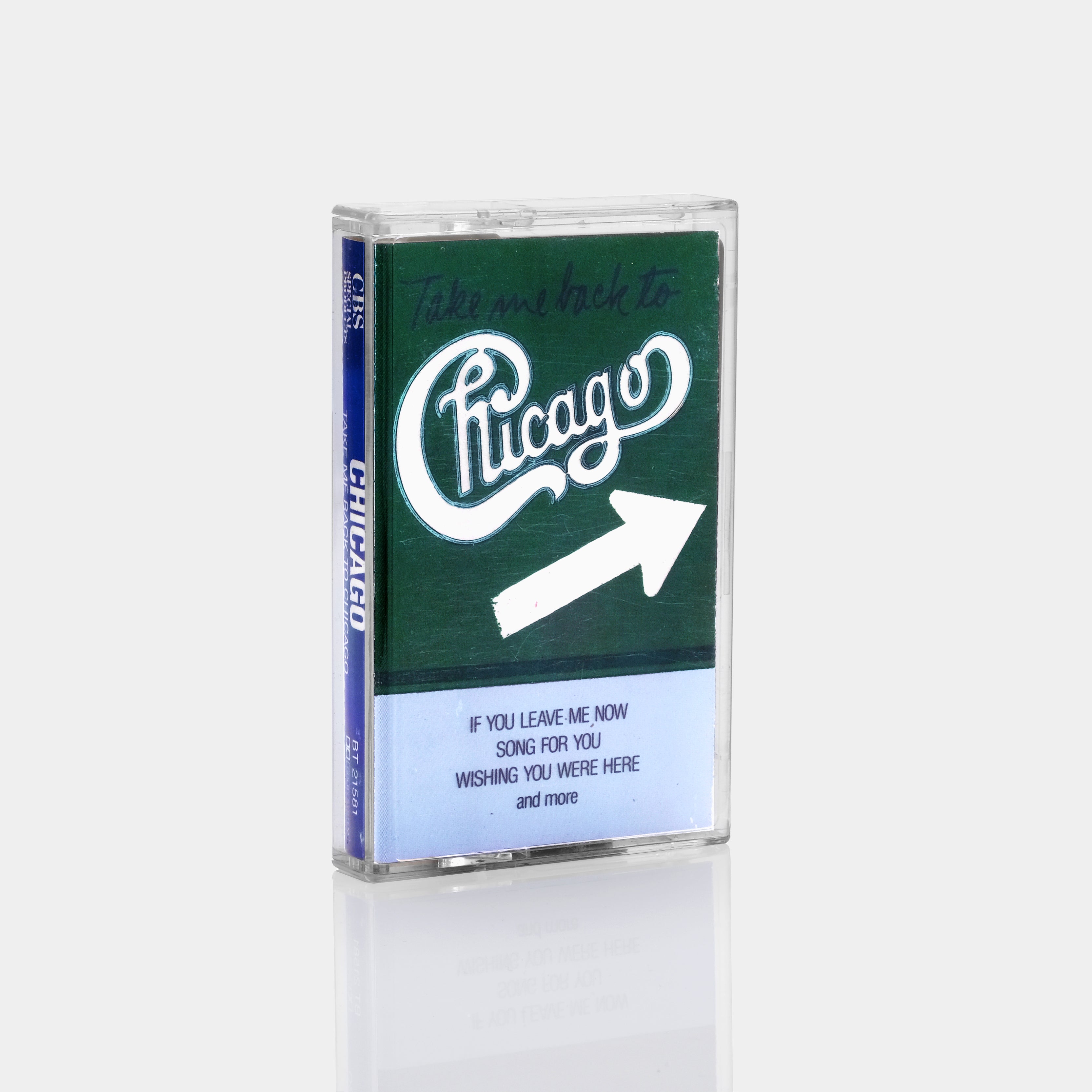 Vintage Chicago 'Take Me Back To Chicago' Cassette Tape - Classic Rock Music Collectible for Road Trips & Retro Music Lovers