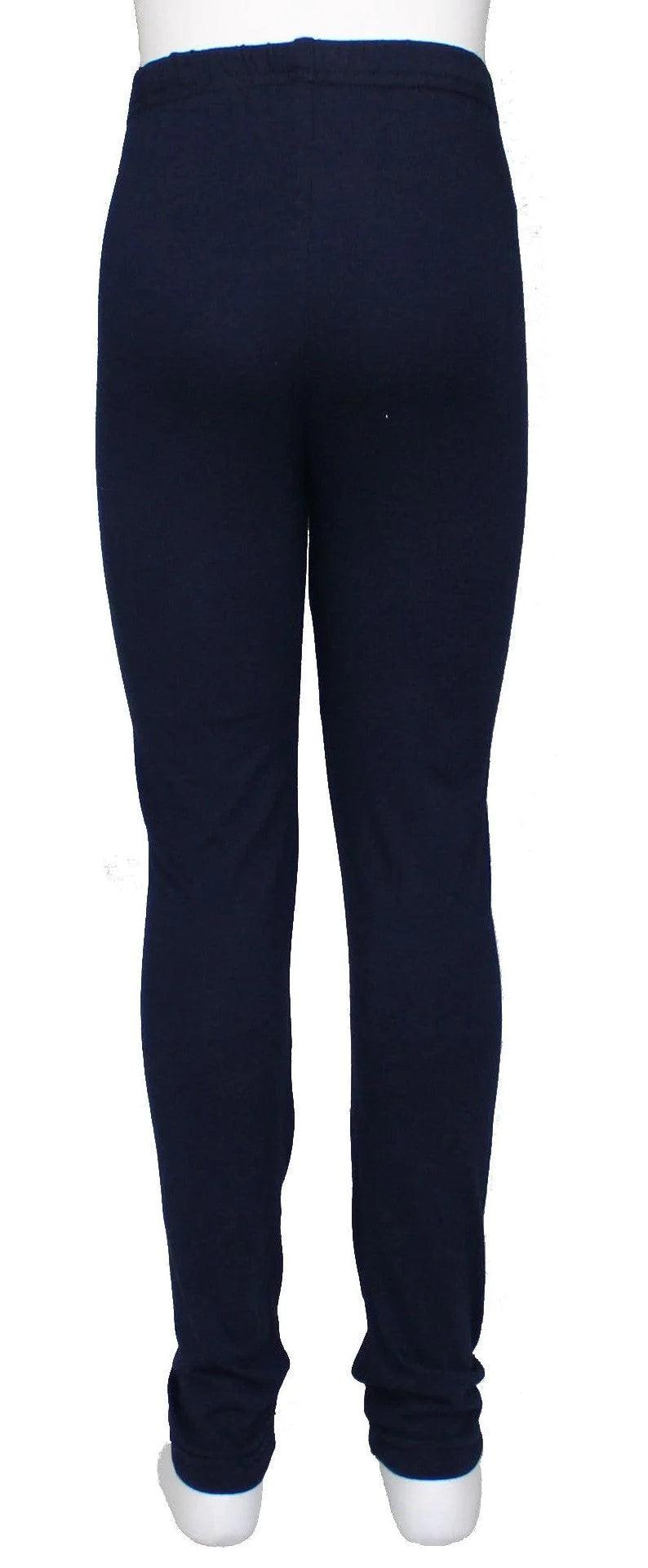Johnson's Creation Girls Cotton Lycra Leggings - Soft Stretchy Comfortable Kids Leggings Made in Canada - Perfect for Playtime, School & Everyday Wear