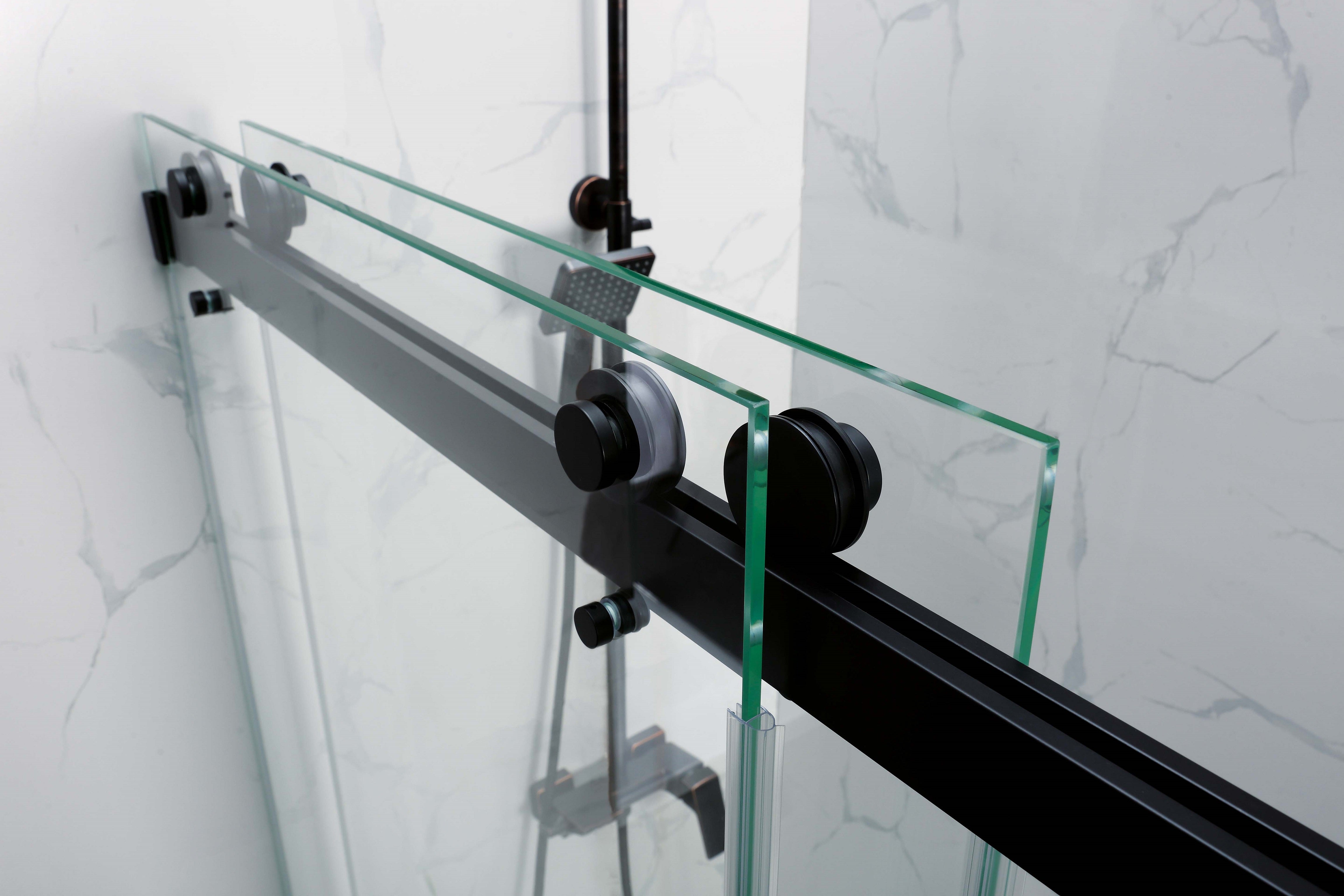 DS01 Frameless Double Sliding Door 50-54