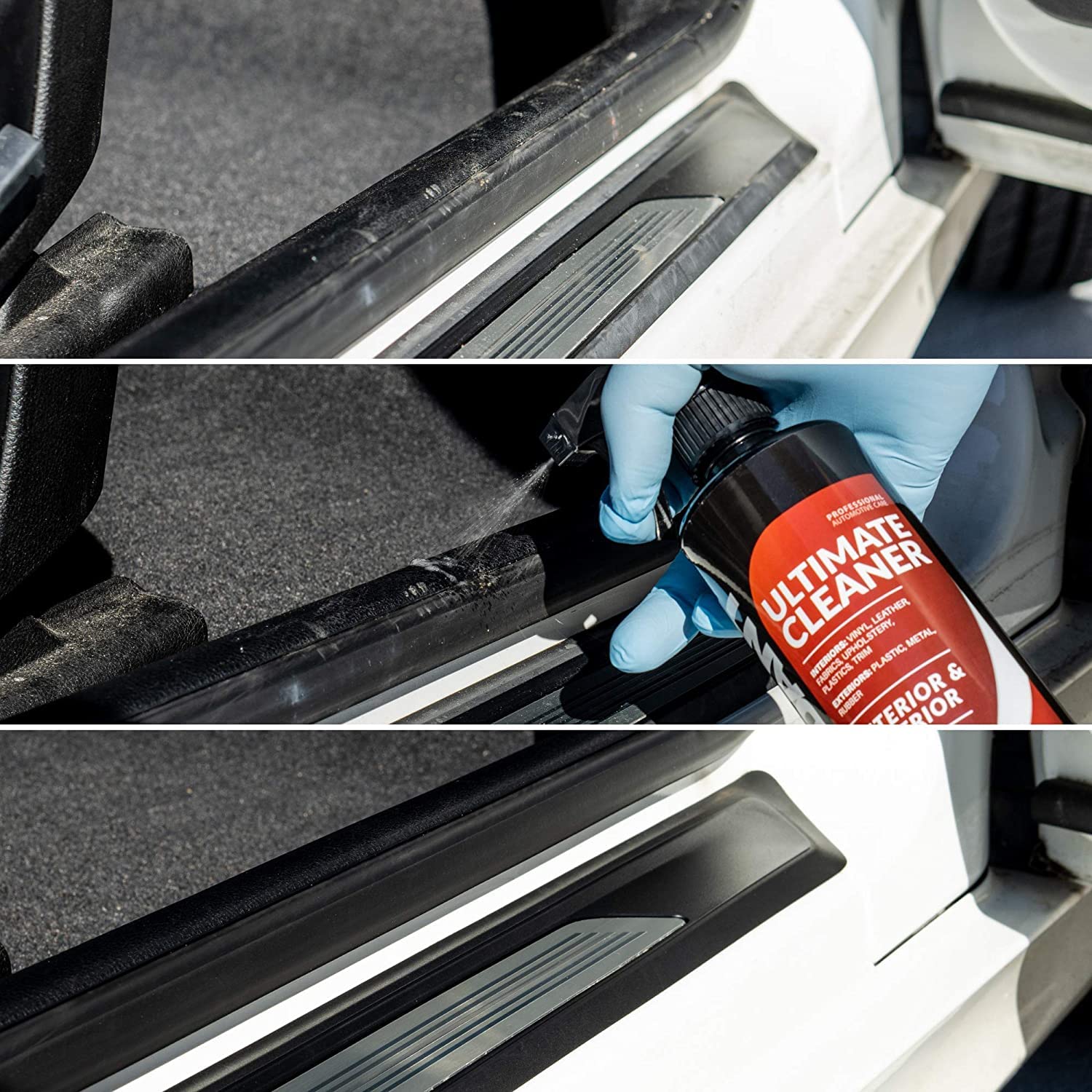 Carfidant Ultimate Car Interior Cleaner - 1 Gallon - All Purpose Automotive Cleaner for Carpet, Upholstery & Leather Seats | Perfect for Deep Cleaning, Odor Removal & Interior Detailing
