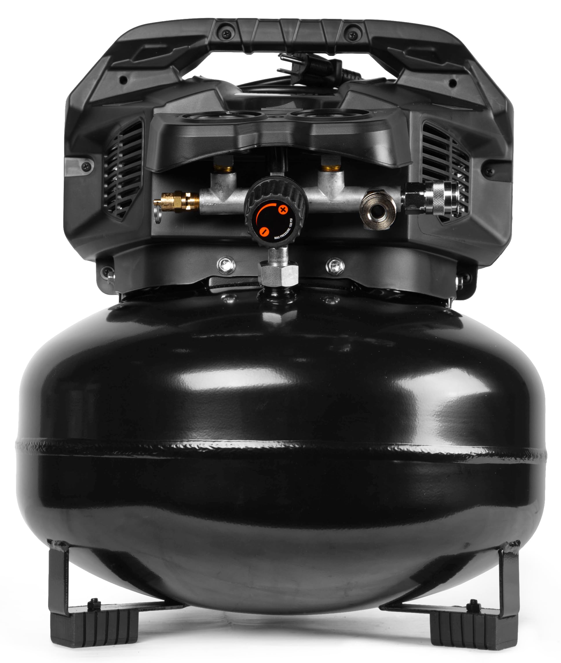 WEN 6-Gallon Oil-Free Pancake Air Compressor (AP6092) - Portable & Quiet for Home DIY, Nail Guns, Inflating Tires & Sports Equipment