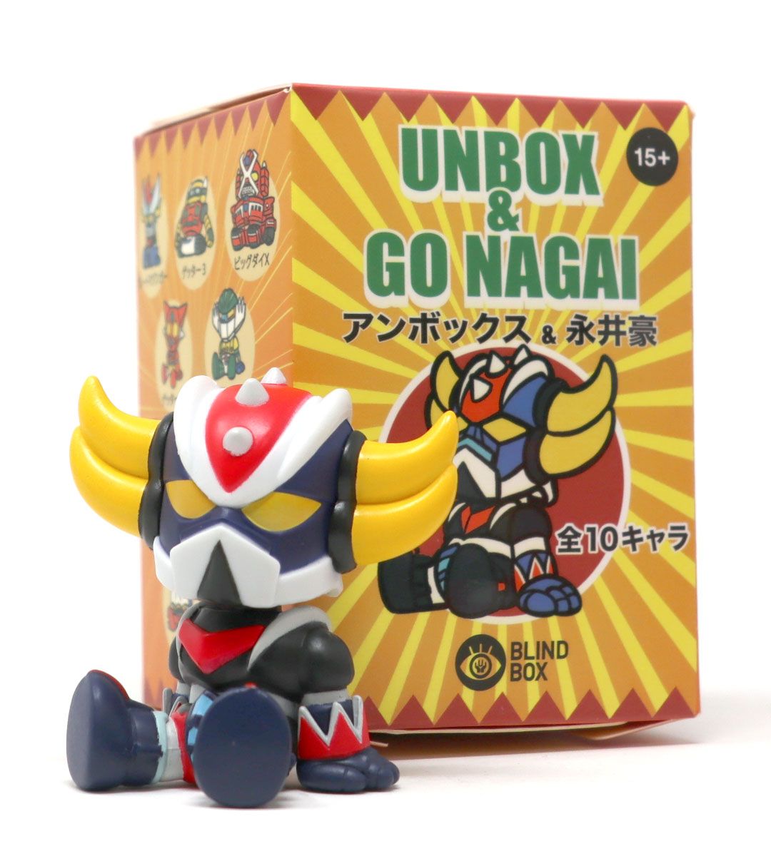 Go Nagai x Unbox Exclusive Collectible Figures - Limited Edition Anime Merchandise for Fans | Perfect for Display, Gifts, and Anime Collections