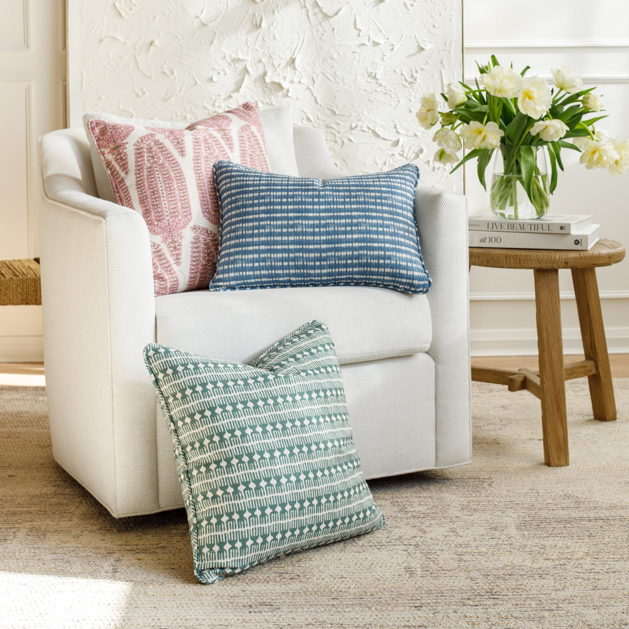 20x20 Emerald Green Decorative Throw Pillow Cover - Soft & Stylish Cushion for Sofa, Bed, Living Room & Home Decor