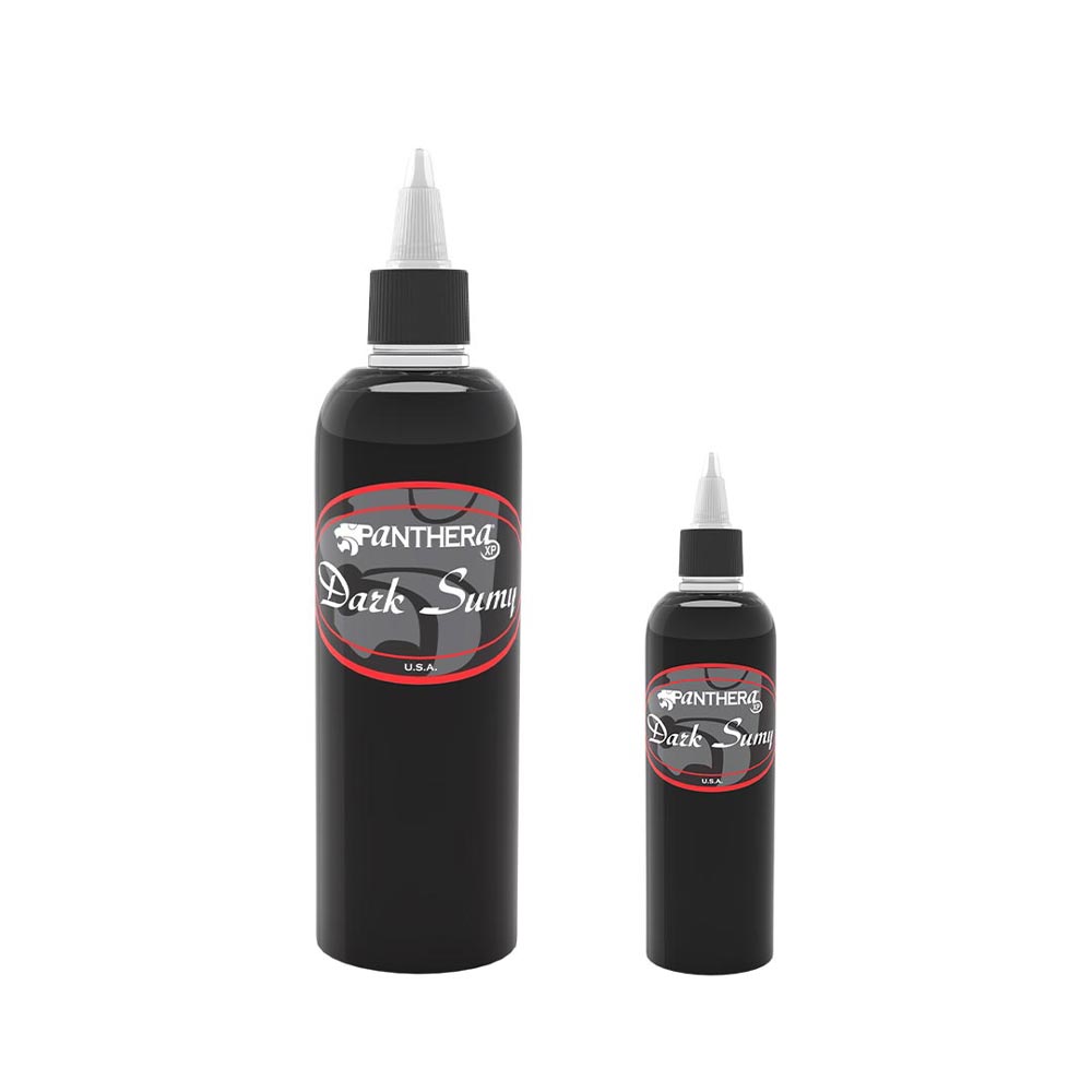 Dark Sumy Panthera Tattoo Ink - 5oz Professional Tattoo Ink Bottle for Artists - Perfect for Tattoo Shops, Home Studios & Body Art