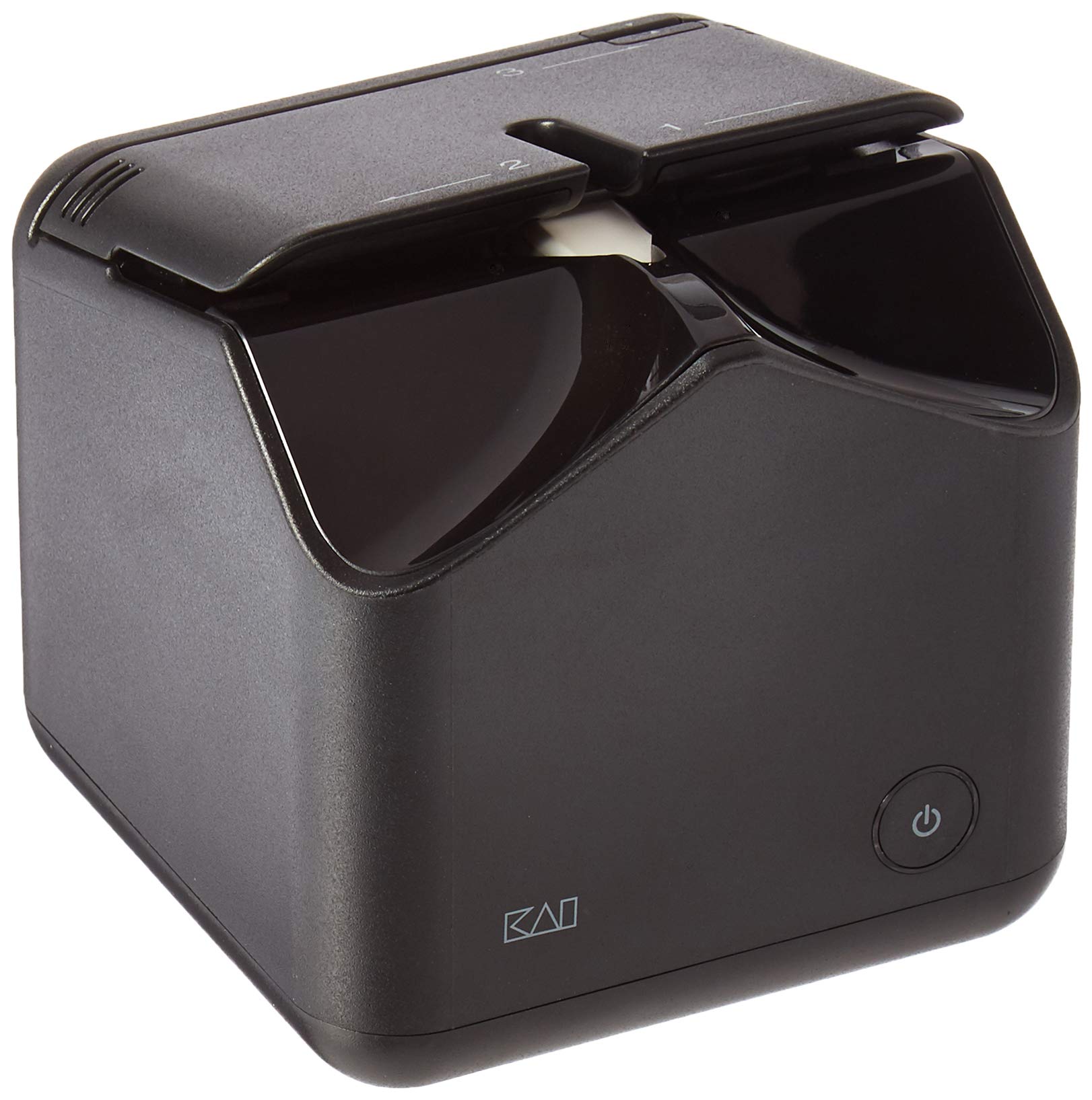 Kai Professional Knife Sharpener - Black - Universal Size - Perfect for Kitchen, Camping & Outdoor Cooking