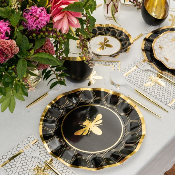 Premium Honeybee Themed Table Decor Set - Elegant Dining & Party Centerpiece for Weddings, Events & Home Decor