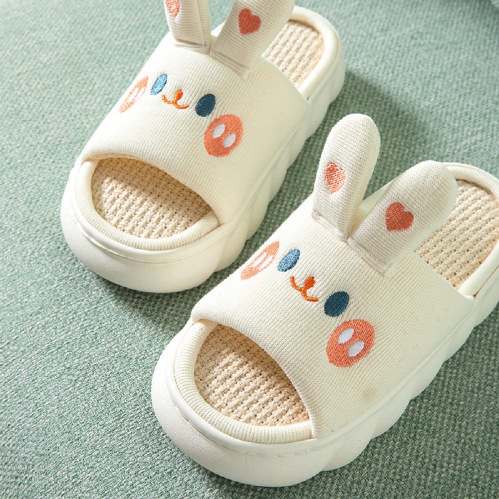 Yoroka Cartoon Slippers for Women - Cute Animal Shaped House Shoes with Thick Soft Sole, Comfortable Indoor & Outdoor Slippers for Home, Garden, and Casual Wear