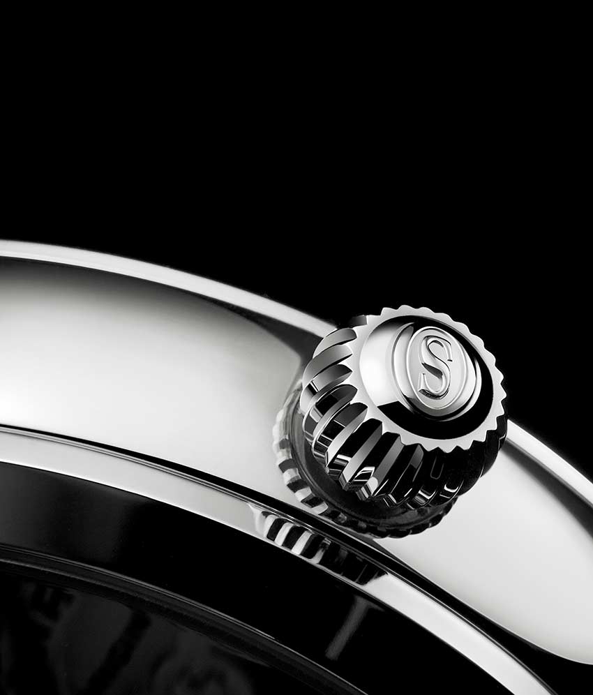 Anatol 3924 Automatic 47mm Skeleton Watch for Men - Luxury Stainless Steel Mechanical Timepiece - Perfect for Business, Formal Events & Daily Wear