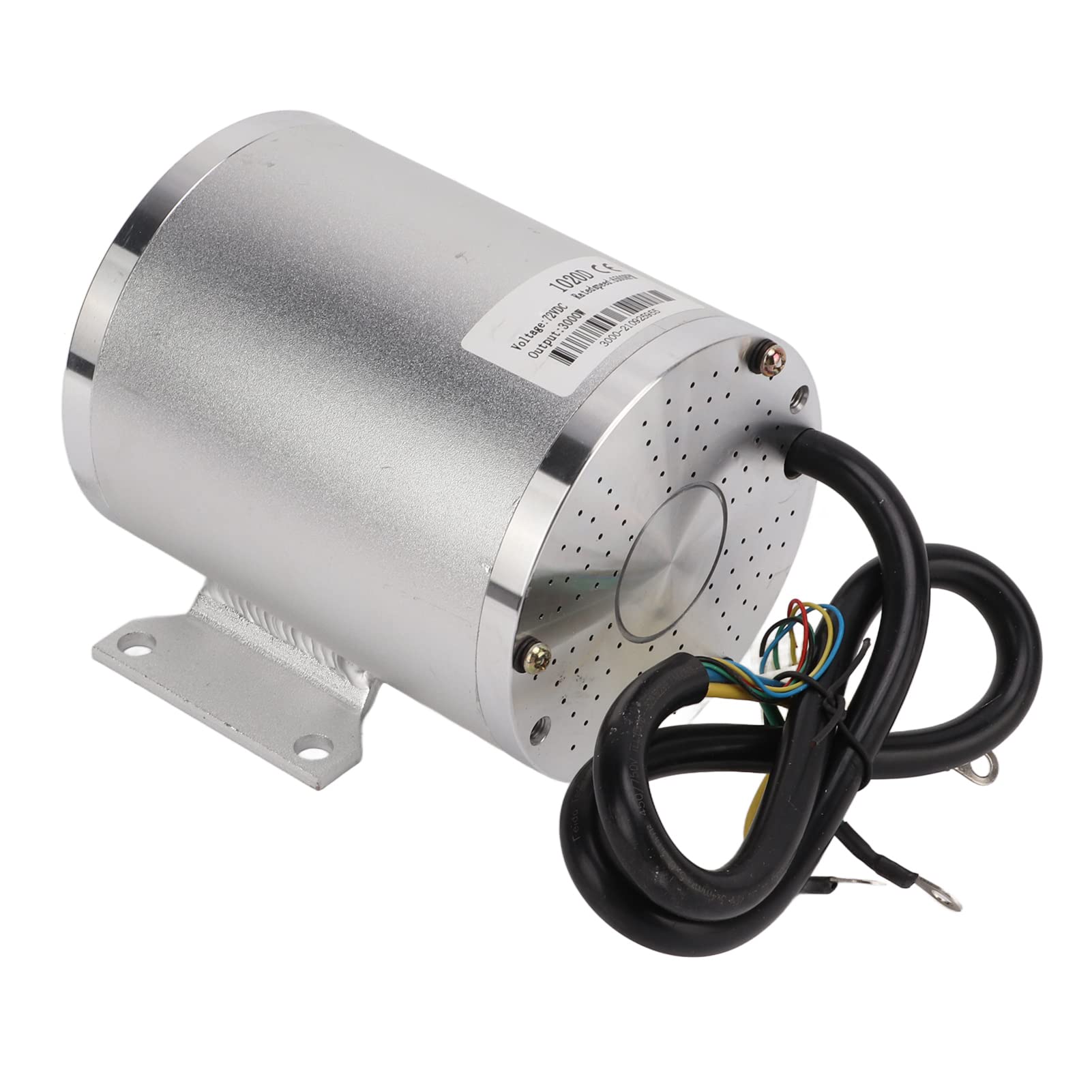 Rosvola 3000W 72V High-Speed Brushless DC Motor - 6500RPM with 11T Sprocket for Electric Bikes, Go Karts & Scooters | Perfect for Off-Road Adventures, Commuting & DIY EV Projects