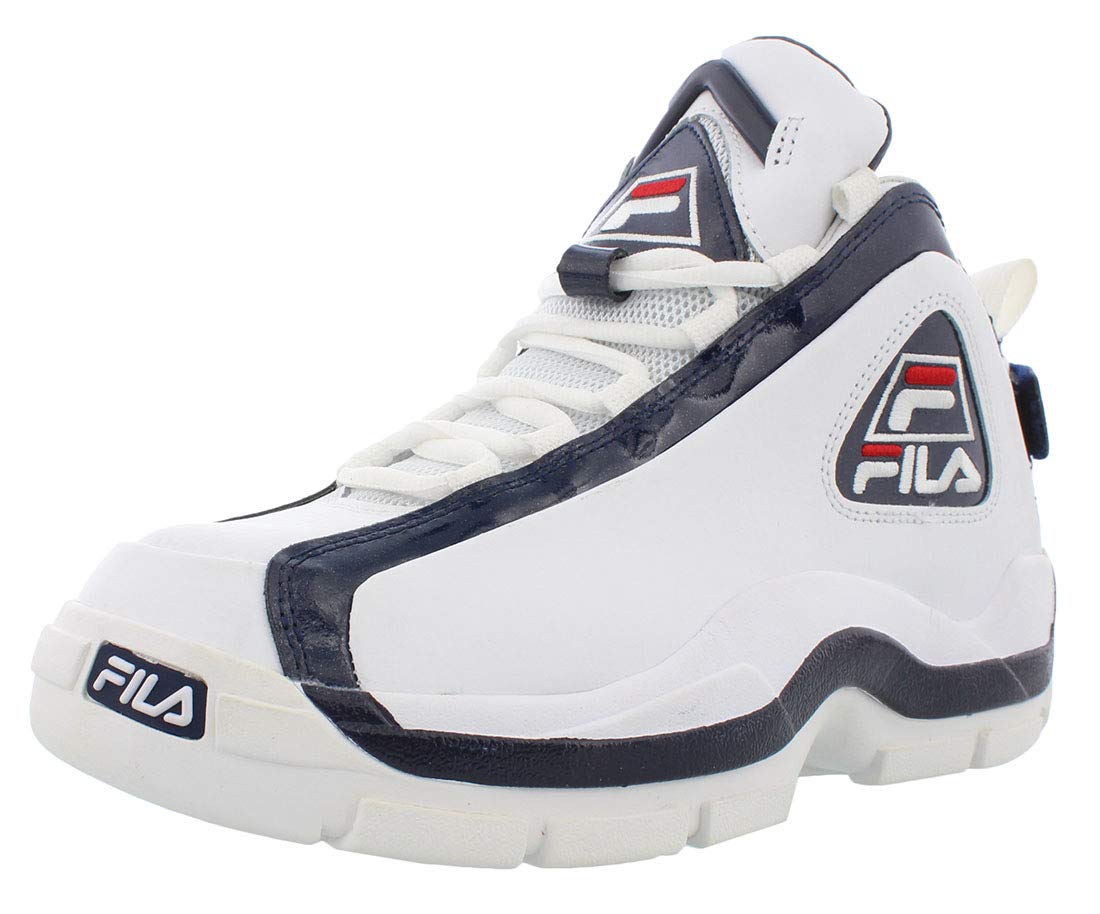 Fila Men's 96 Retro Basketball Shoes - Classic High-Top Sneakers for Casual Wear & Street Style | Perfect for Basketball, Gym & Everyday Fashion