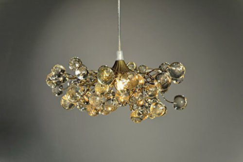 Transparent Bubble Ceiling Lamp Shade - Modern LED Lighting Fixture for Bedroom, Dining Room & Hallway Decor - Stylish Home & Kitchen Decoration - Perfect for Ambient Lighting and Interior Design Accents
