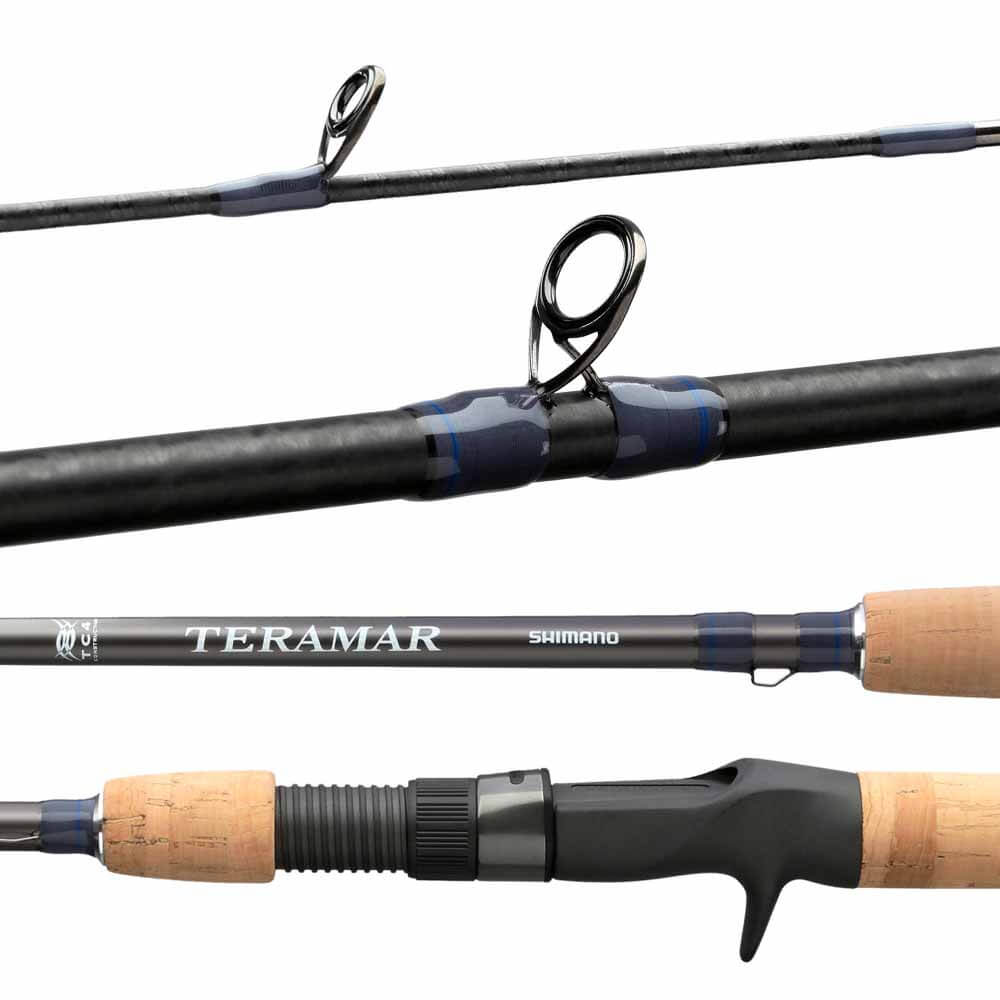 Shimano Teremar SE Casting Fishing Rod - Saltwater & Freshwater Spinning Rod for Bass, Trout & Inshore Fishing | Perfect for Surf, Pier & Boat Fishing