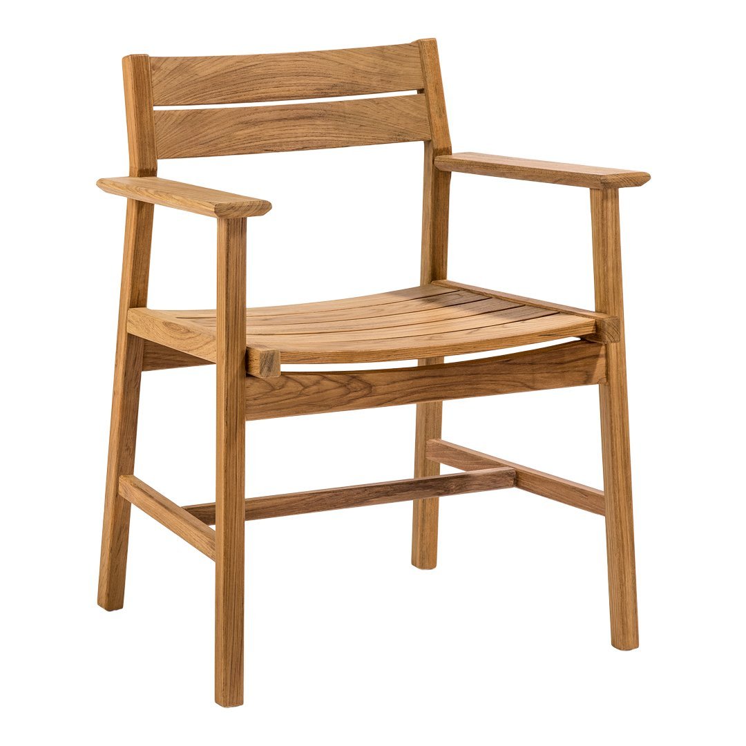 Premium Djuro Dining Armchair - Modern Wooden Chair for Kitchen, Dining Room & Office - Comfortable & Stylish Seating Solution for Home & Restaurant Use