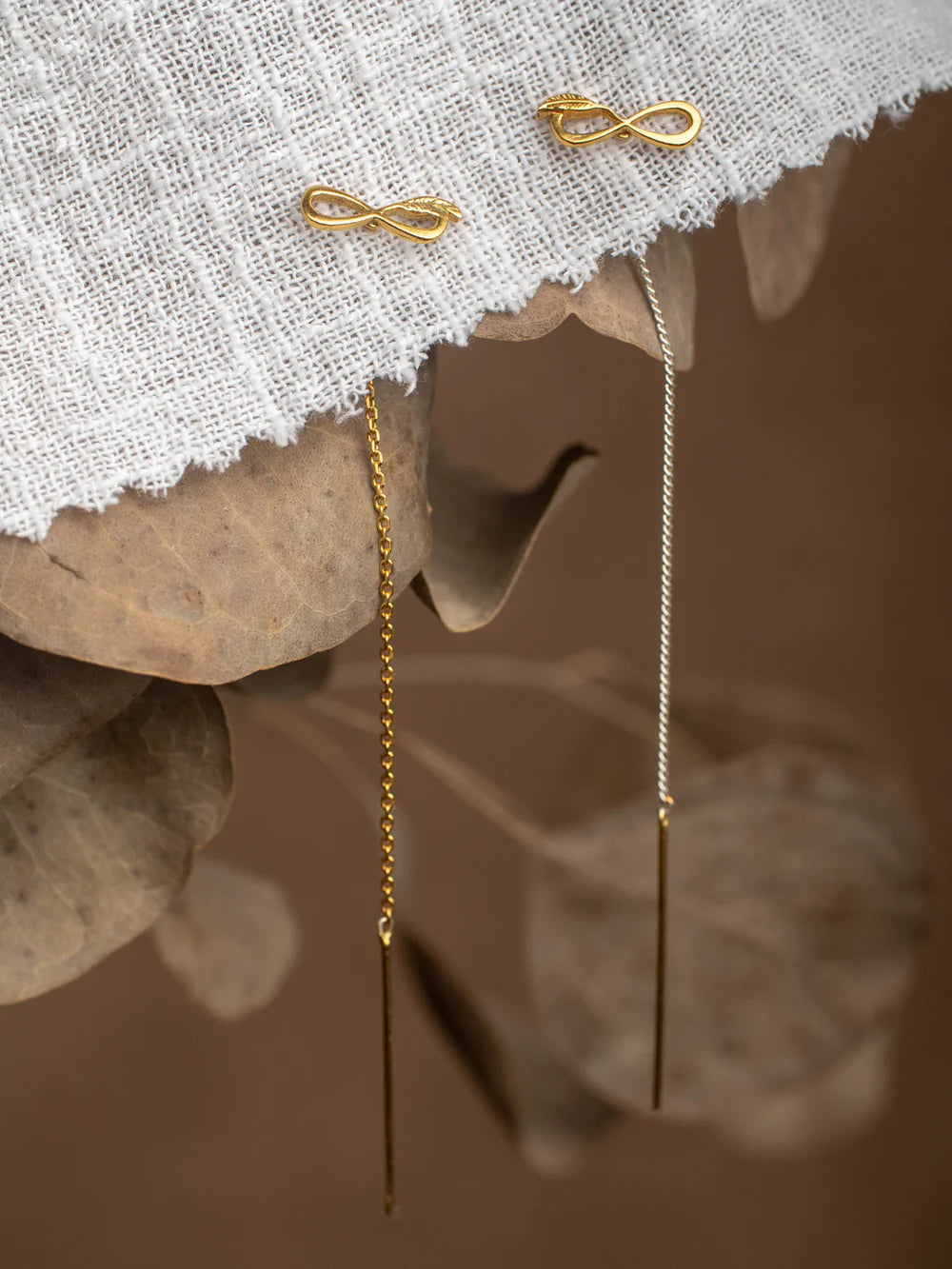 Sterling Silver  (925 )+ 22K gold vermeil