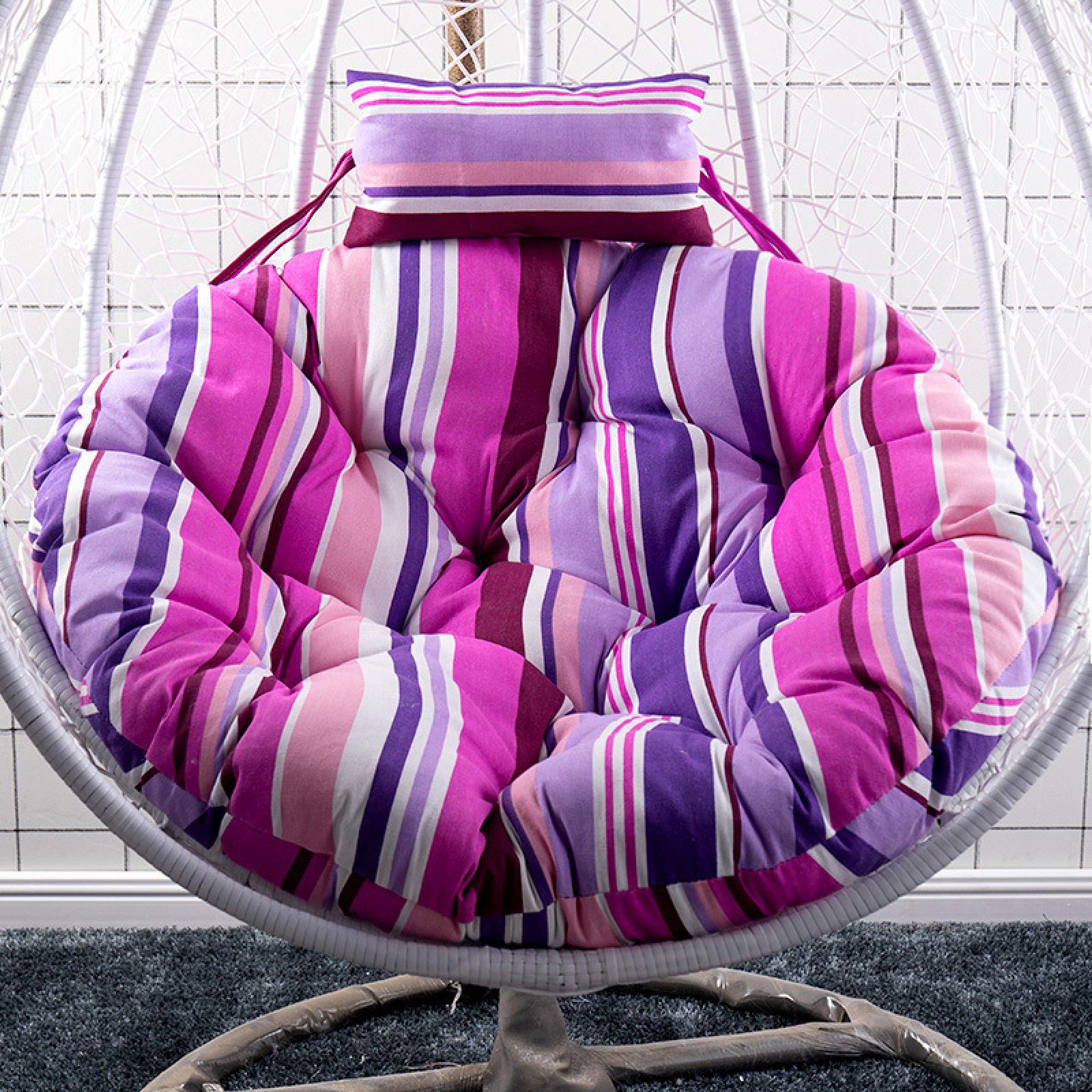 Thicken Non-Slip Hanging Chair Pads - Premium Hammock Chair Cushion for Indoor, Patio, Garden & Beach Use - Comfortable Outdoor Swing Seat Cushion for Relaxation & Lounging
