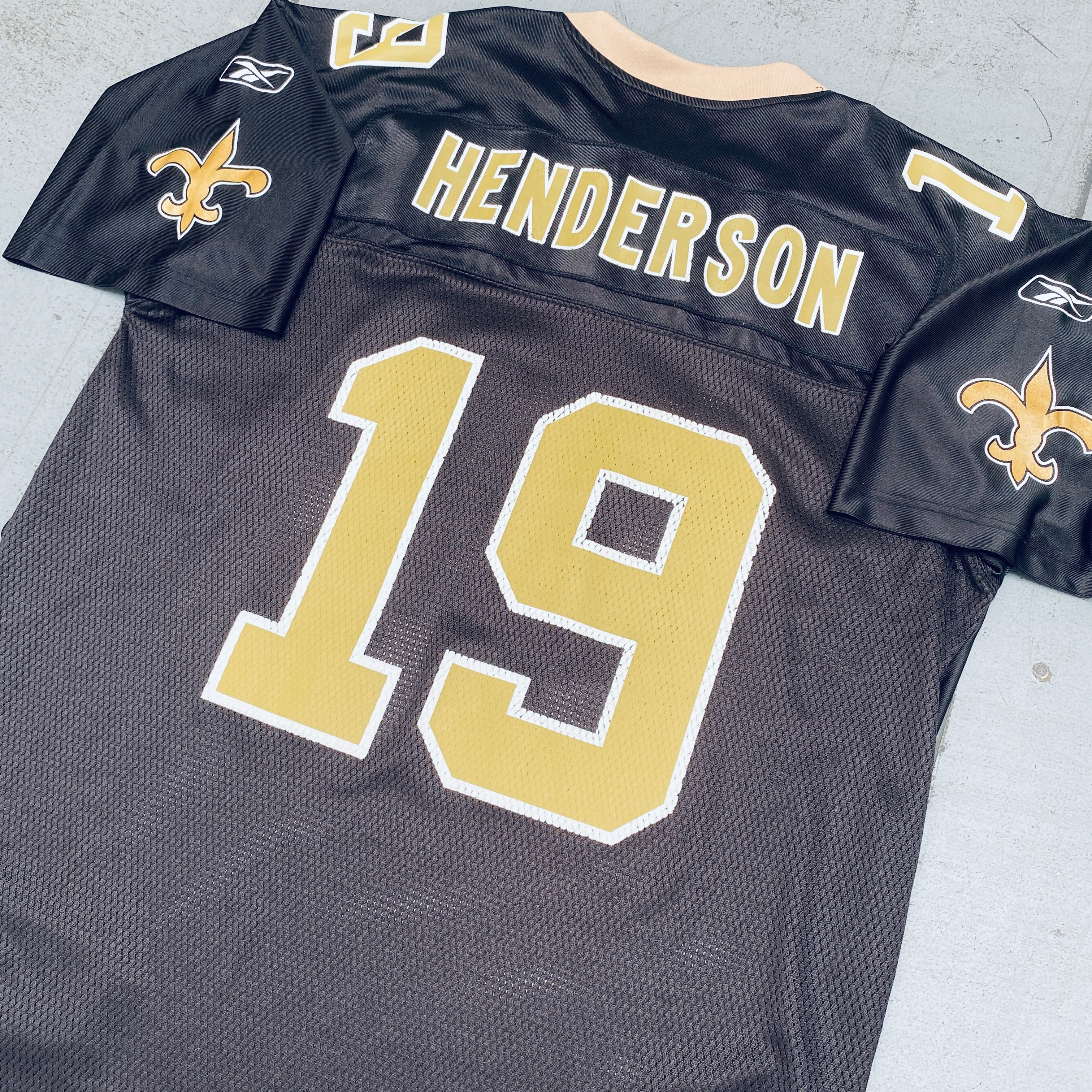 New Orleans Saints Devery Henderson 2008/09 Jersey - Authentic NFL Football Jersey for Fans & Collectors - Perfect for Game Day, Tailgating & Sports Memorabilia Display