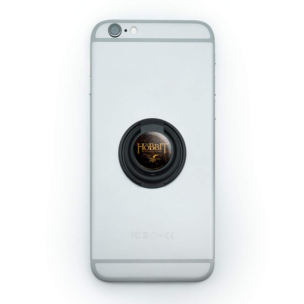 The Hobbit: The Desolation of Smaug Logo Mobile Phone Ring Holder Stand - Durable Grip for Smartphones, Perfect for Watching Movies, Reading, and Video Calls
