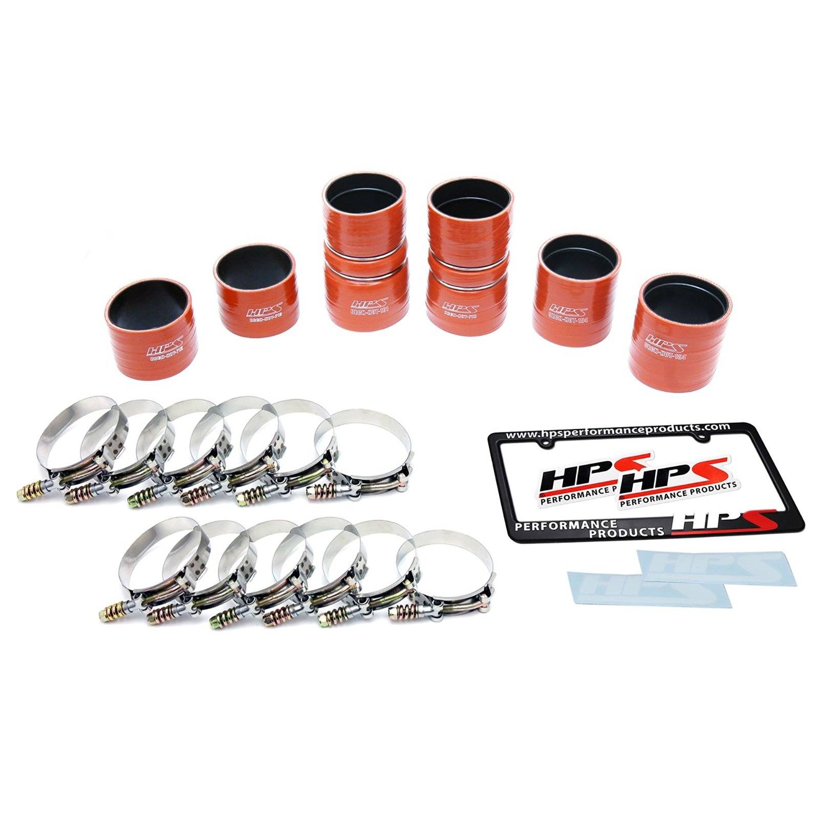 99-03 Ford F250 F350 7.3L Super Duty Intercooler Boot Kit Replacement - Durable Turbo Hose Upgrade for Diesel Trucks | Perfect for Off-Roading & Heavy Duty Towing