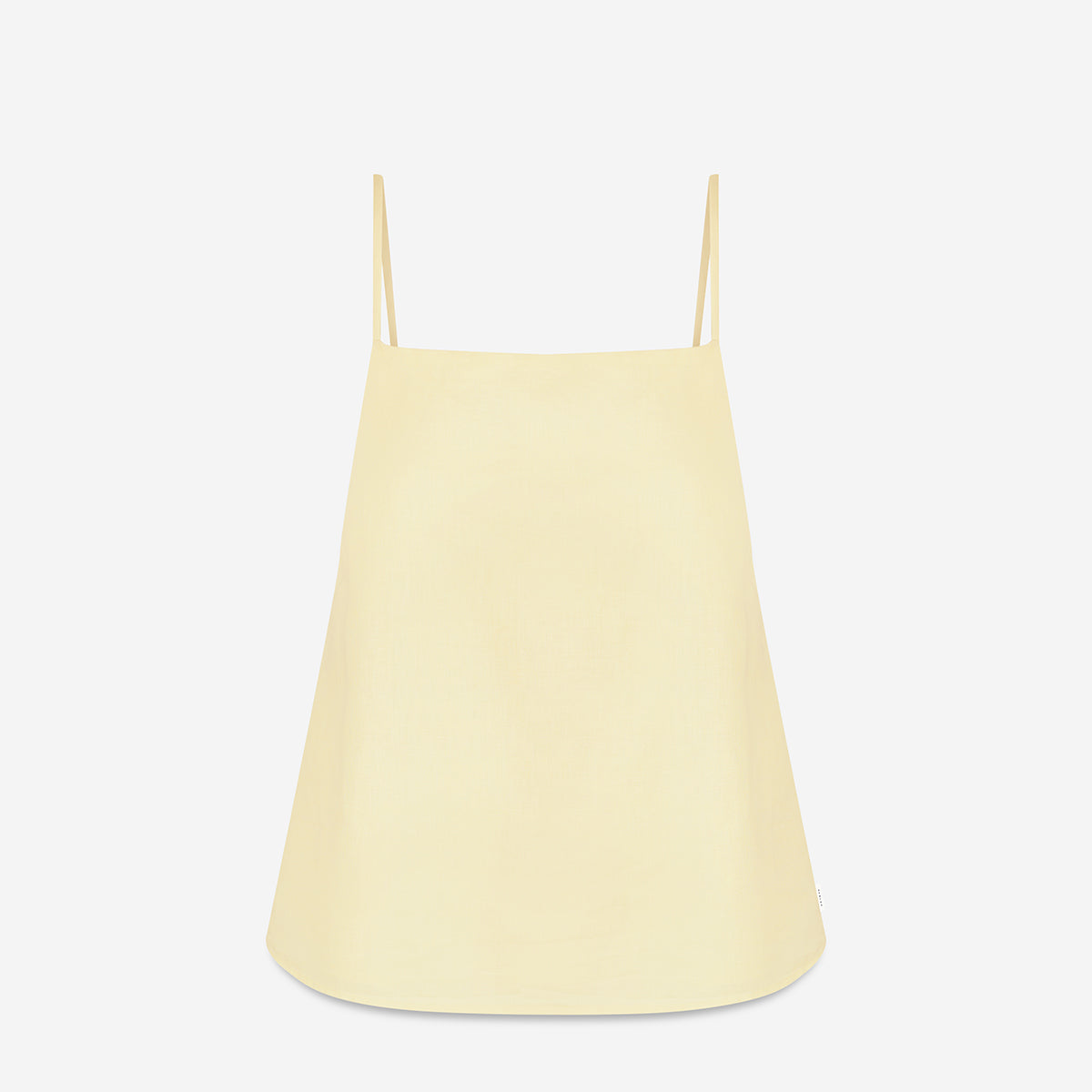 Whereabouts Women's Cami Top - Soft Butter Yellow Sleeveless Tank for Casual Wear & Layering