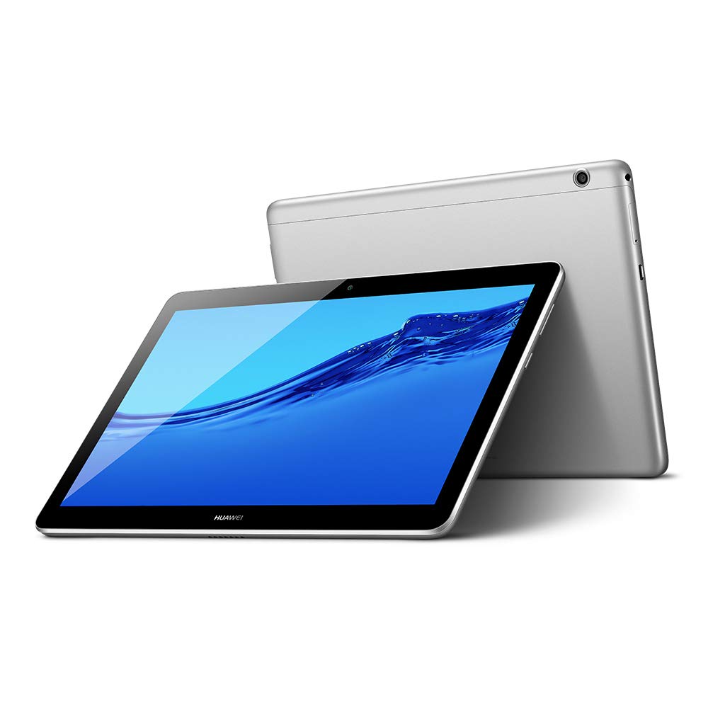 Huawei MediaPad T3 10 Inch Android Tablet - 16GB Storage 2GB RAM - WiFi, Aluminum Alloy Body, Gray - International Version (No Warranty) - Perfect for Work, Study & Entertainment