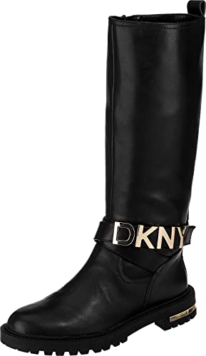 Smooth Black Leather Delanie
