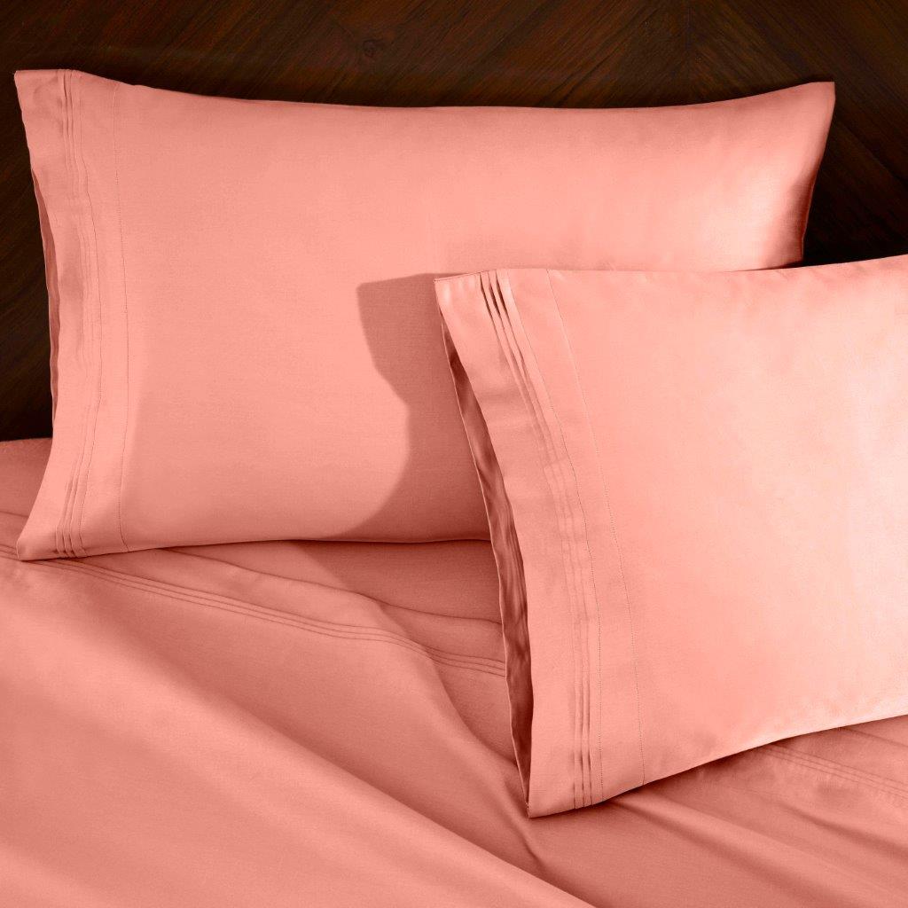 Premium 1500 Thread Count Egyptian Cotton Sheet Set - Eco-Friendly, Breathable & Hypoallergenic - Perfect for Luxury Bedding & Hot Sleepers