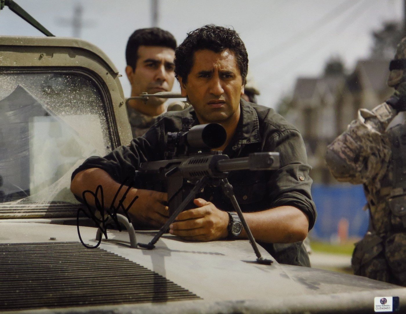 Cliff Curtis Signed Autographed 11x14 Photo - Fear the Walking Dead Memorabilia - Perfect for Fans, Collectors & Home Theater Decor (GV849483)