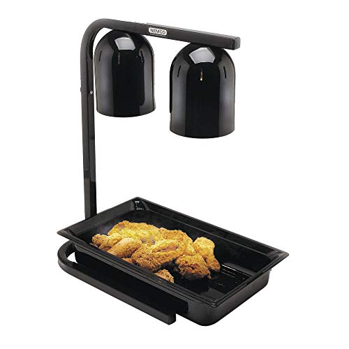Nemco 2-Bulb Freestanding Heat Lamp - Adjustable Height & Dual Heating Bulbs for Reptiles, Chickens & Pets - Perfect for Brooding, Incubation & Winter Warmth