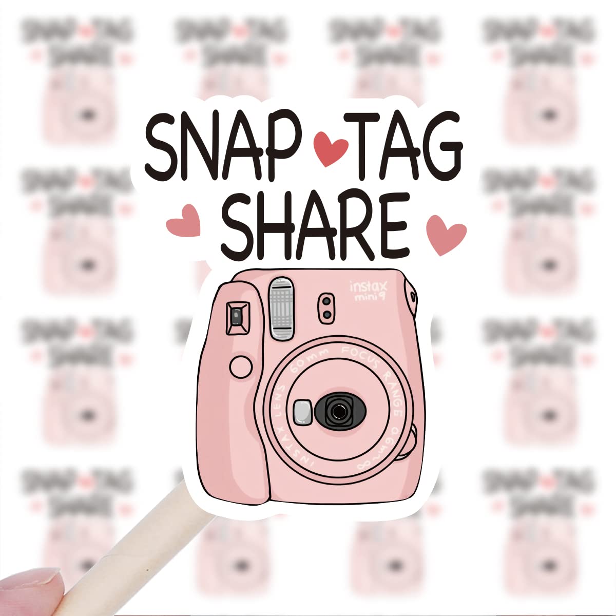 240 PCS Cute Camera Business Stickers - Funny Small Business Envelopes Stickers for Packages, Handmade Goods & Bags - Camera Theme Shop Stickers for Sealing & Decorating - Perfect for Etsy Sellers, Small Business Branding & Gift Packaging
