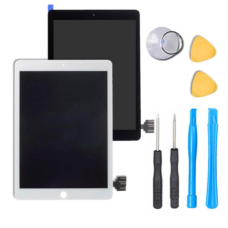 Original iPad Pro 9.7 Screen Replacement LCD & Digitizer Assembly - Premium Repair Kit (Black/White) for DIY Fix & Professional Repair - Perfect for Cracked/Damaged Displays