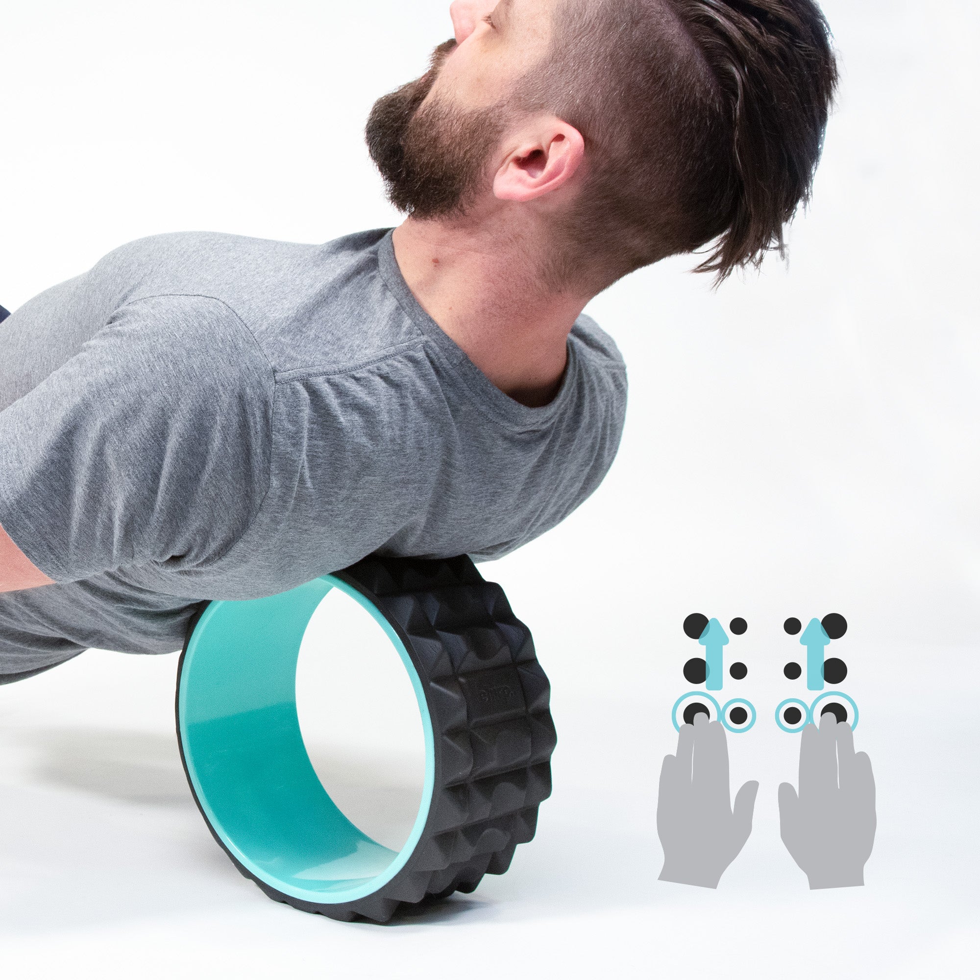 Chirp Wheel XR 10 - Back Pain Relief & Spinal Alignment Acupressure Massage Tool for Home & Office Use