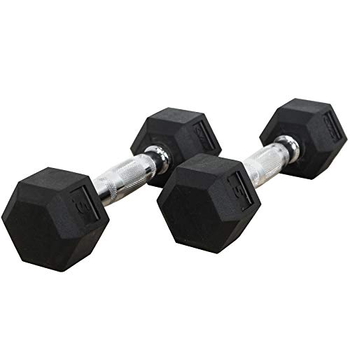 B: 5 lb Dumbbells (2)