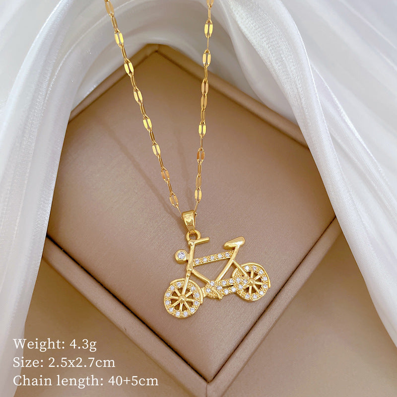 Women's Sterling Silver Moissanite Necklace - Classic Brilliant Cut Moissanite Jewelry for Everyday Wear & Special Occasions